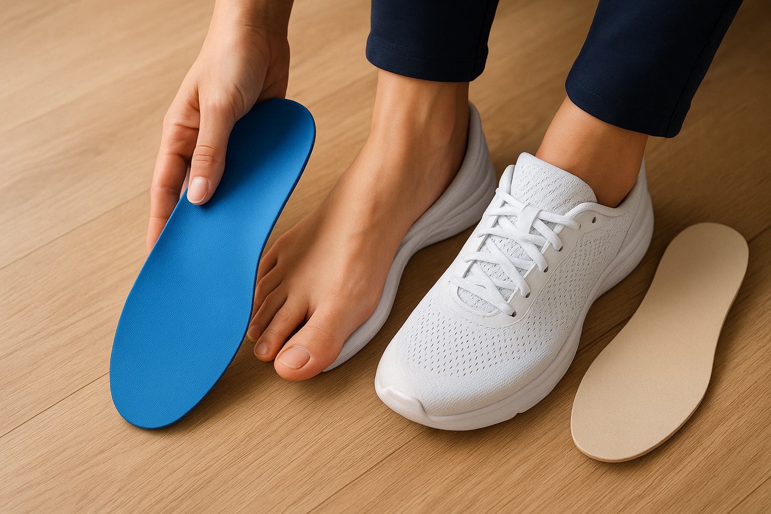 Choosing the right footwear and insoles