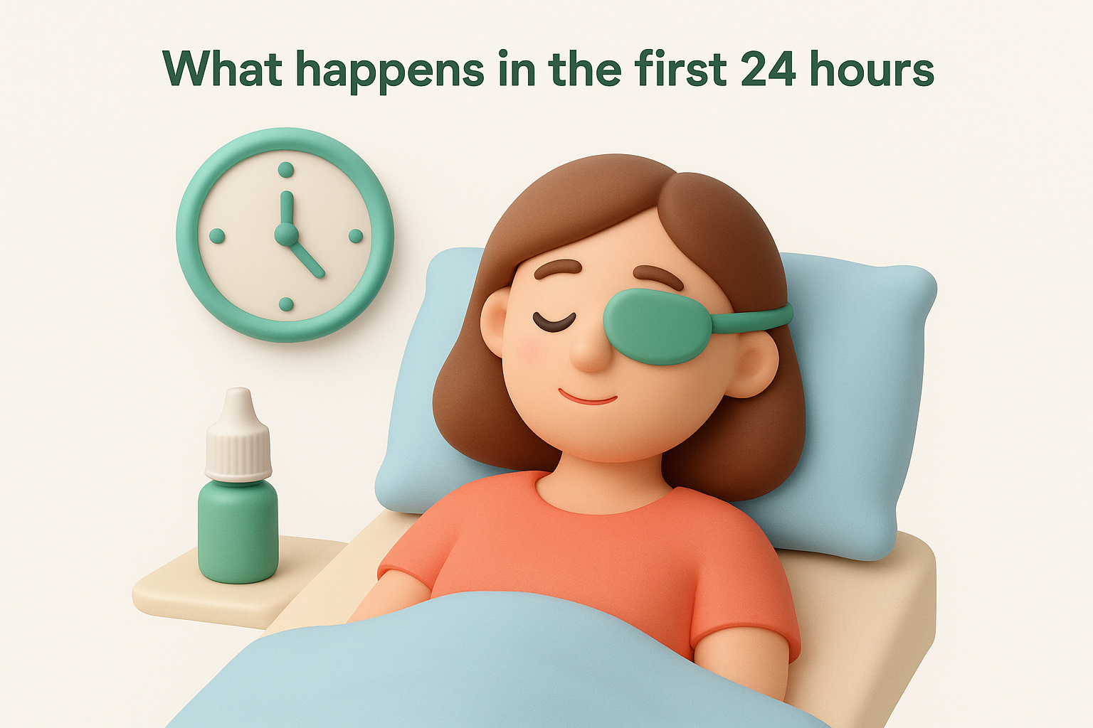 What happens in the first 24 hours
