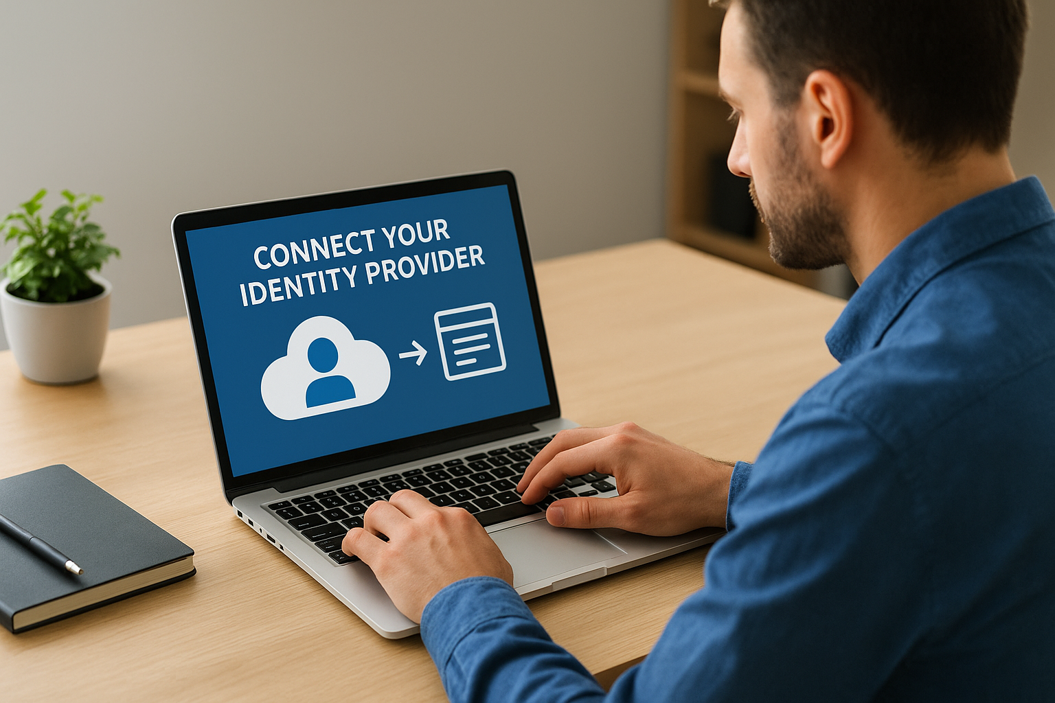 Connect your identity provider first