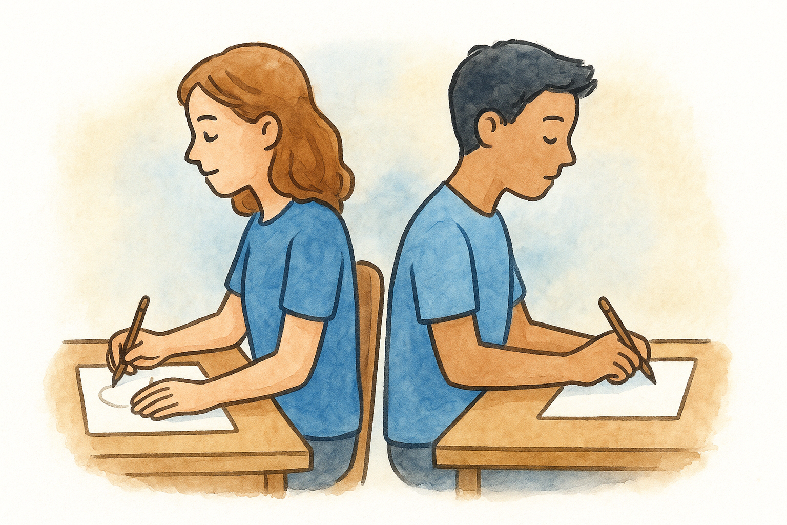 4. Back-to-back drawing for listening and clarity