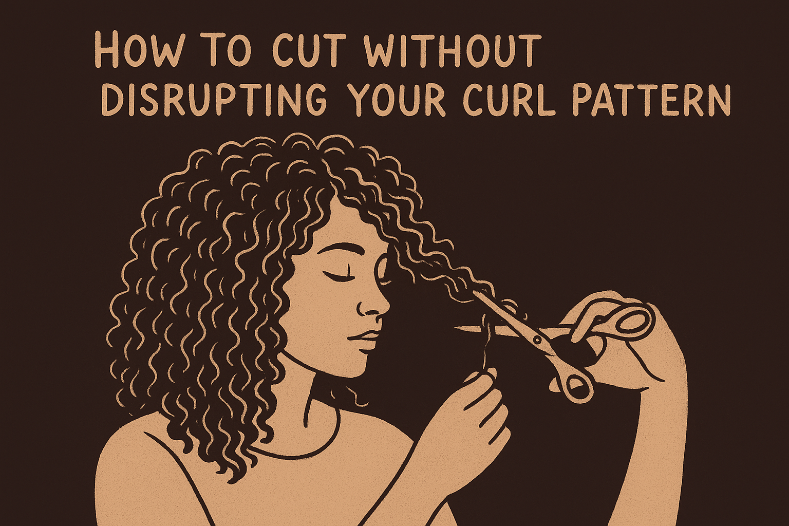 How to cut without disrupting your curl pattern