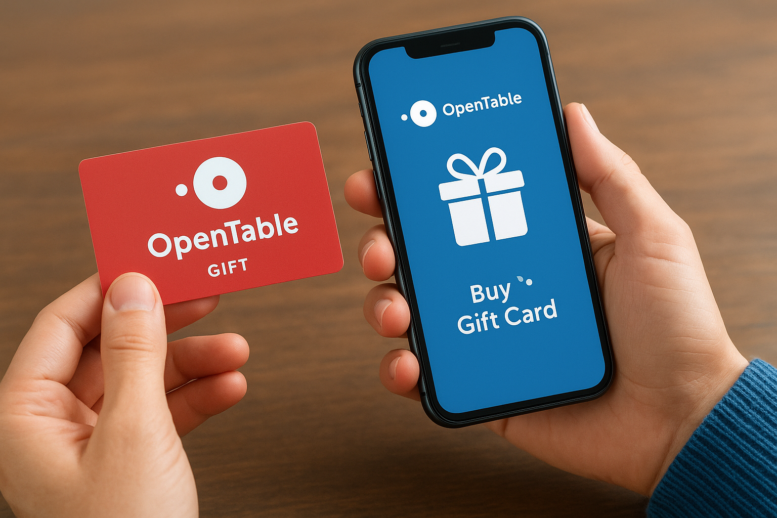 5. OpenTable Gifts