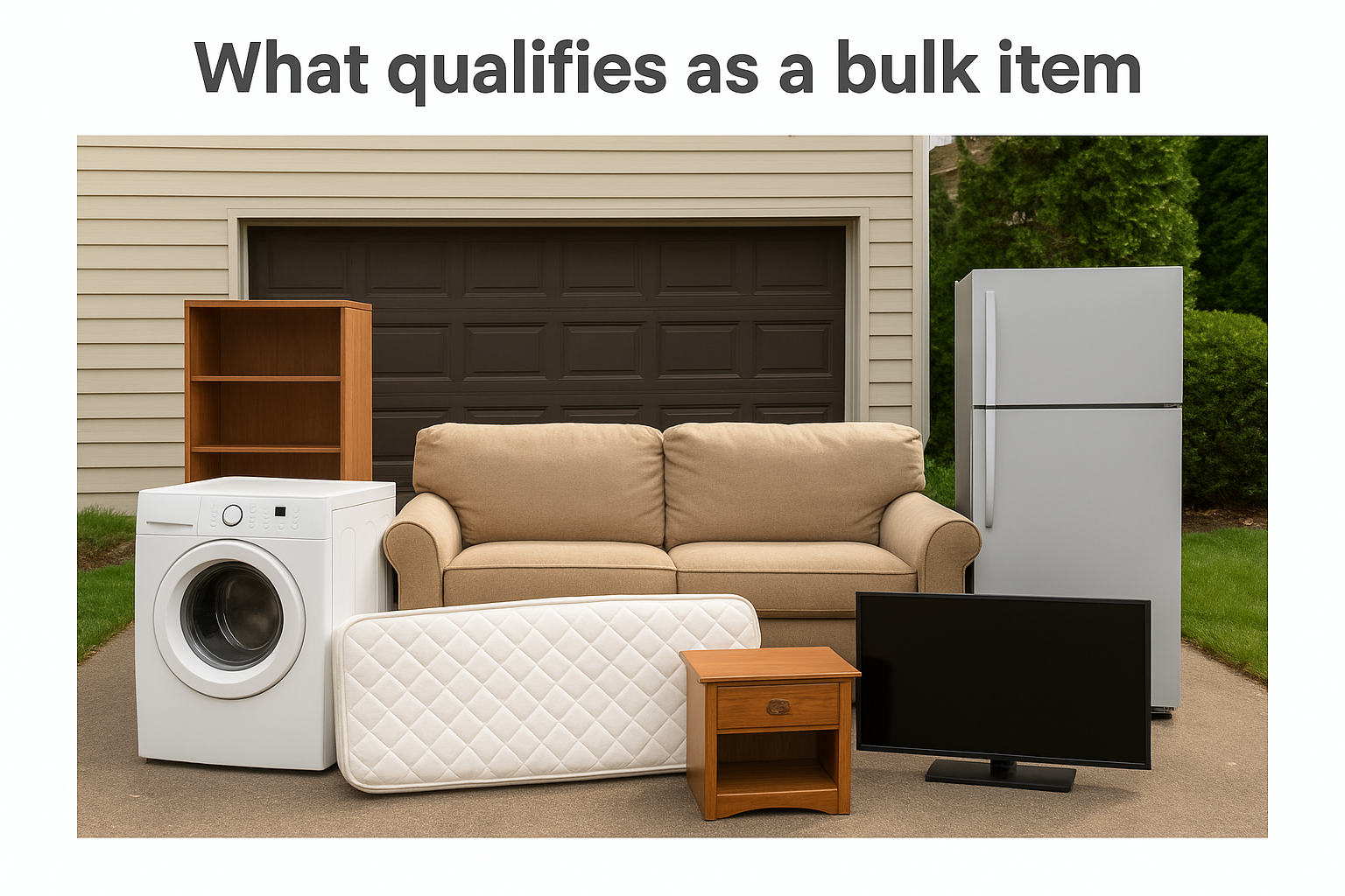 What qualifies as a bulk item