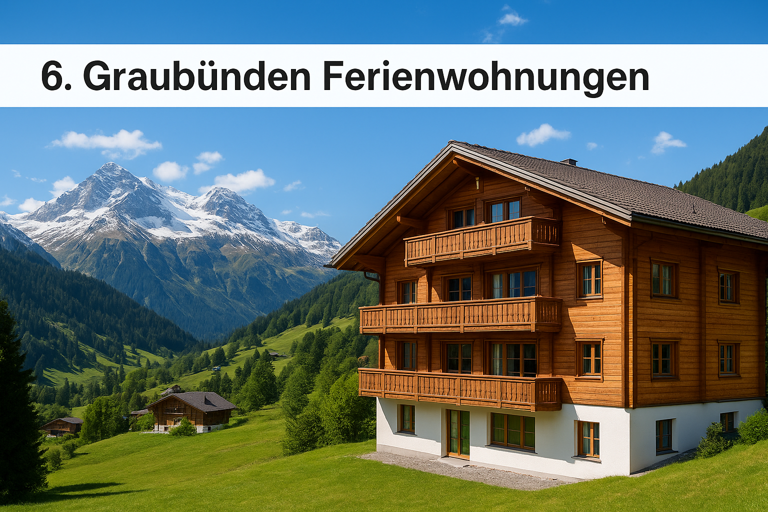 6. Graubünden Ferienwohnungen