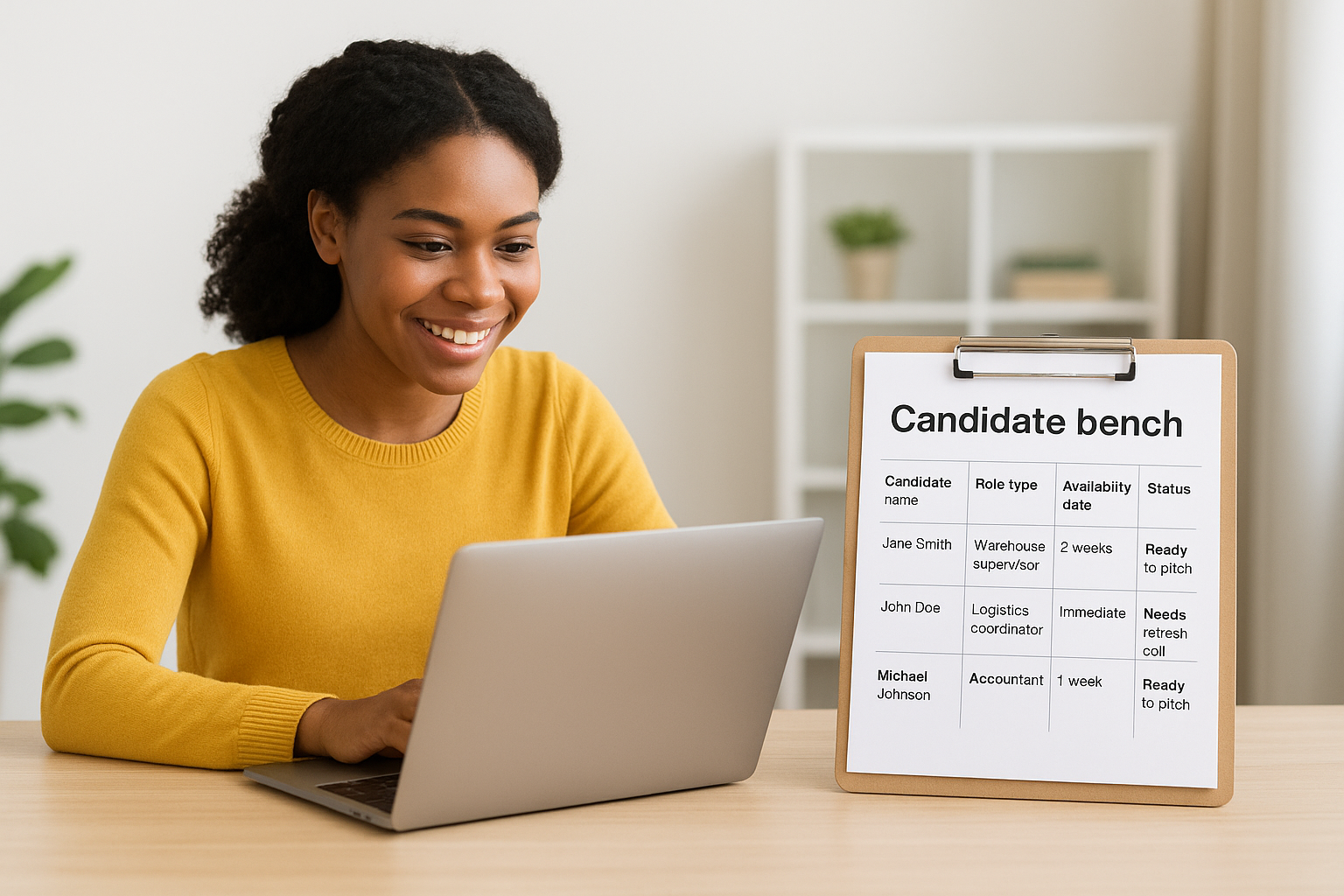 Step 5: Build a pre-qualified candidate bench