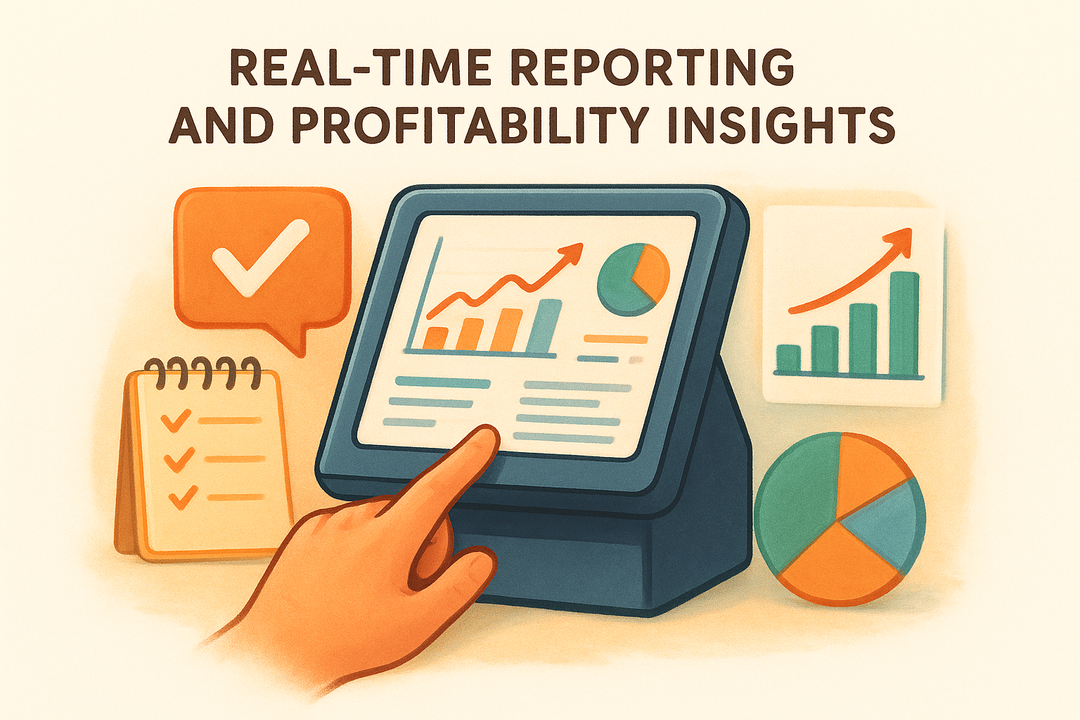 9. Real-time reporting and profitability insights