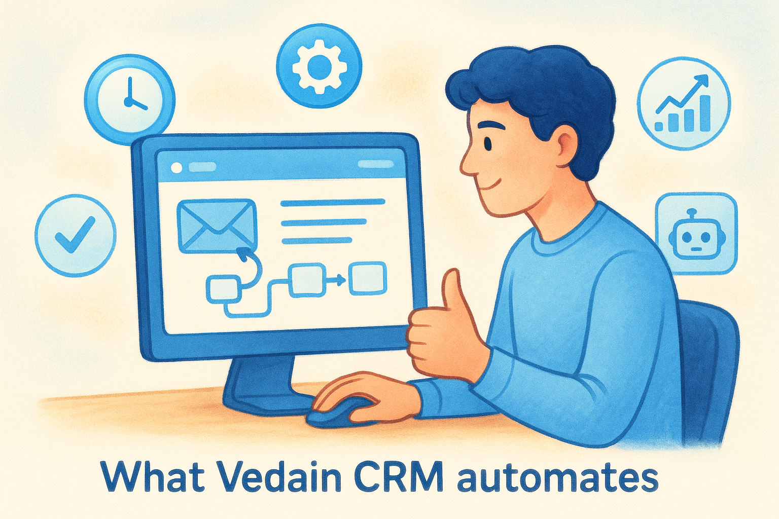 What Vedain CRM automates
