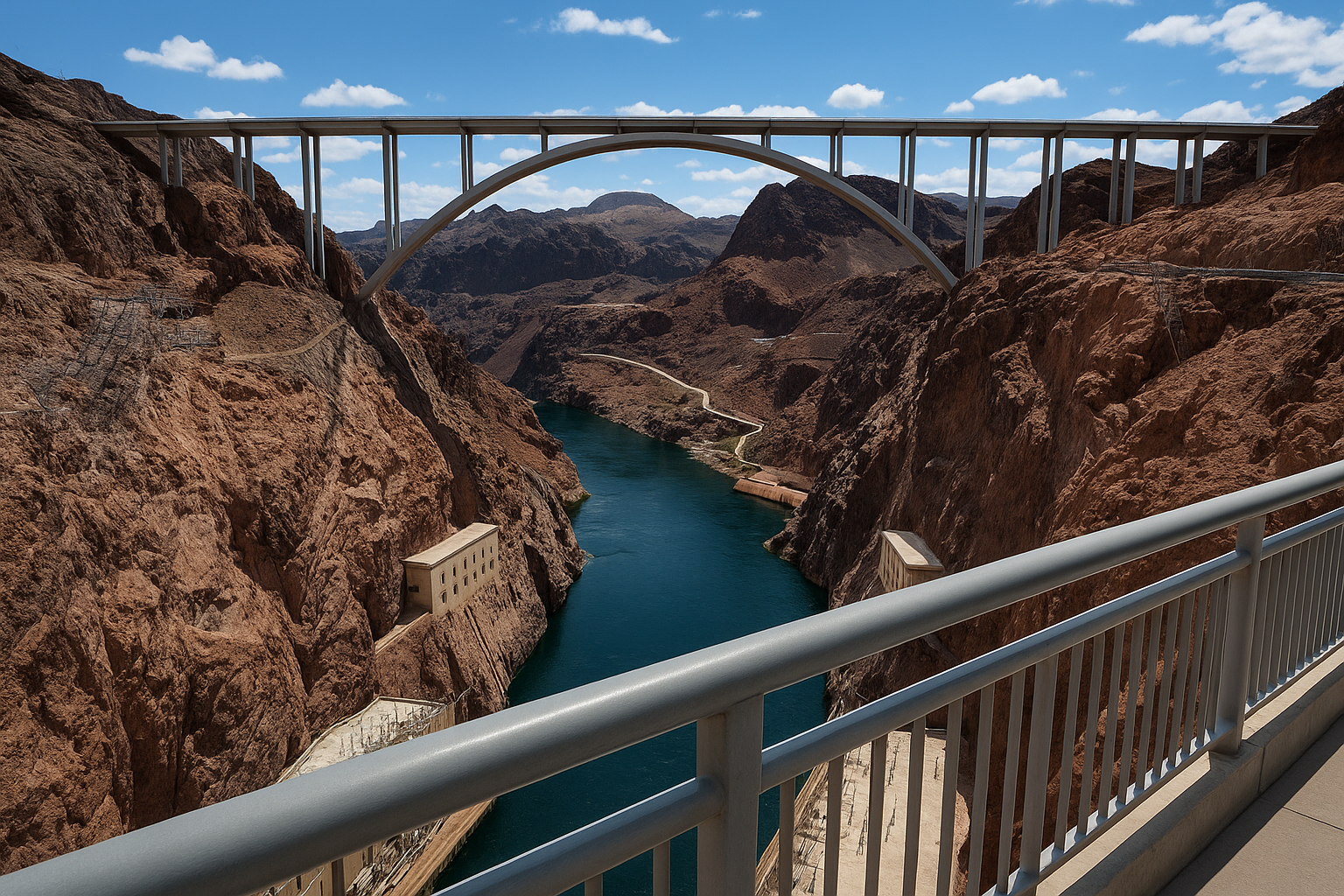 8. Mike O'Callaghan–Pat Tillman Memorial Bridge overlook