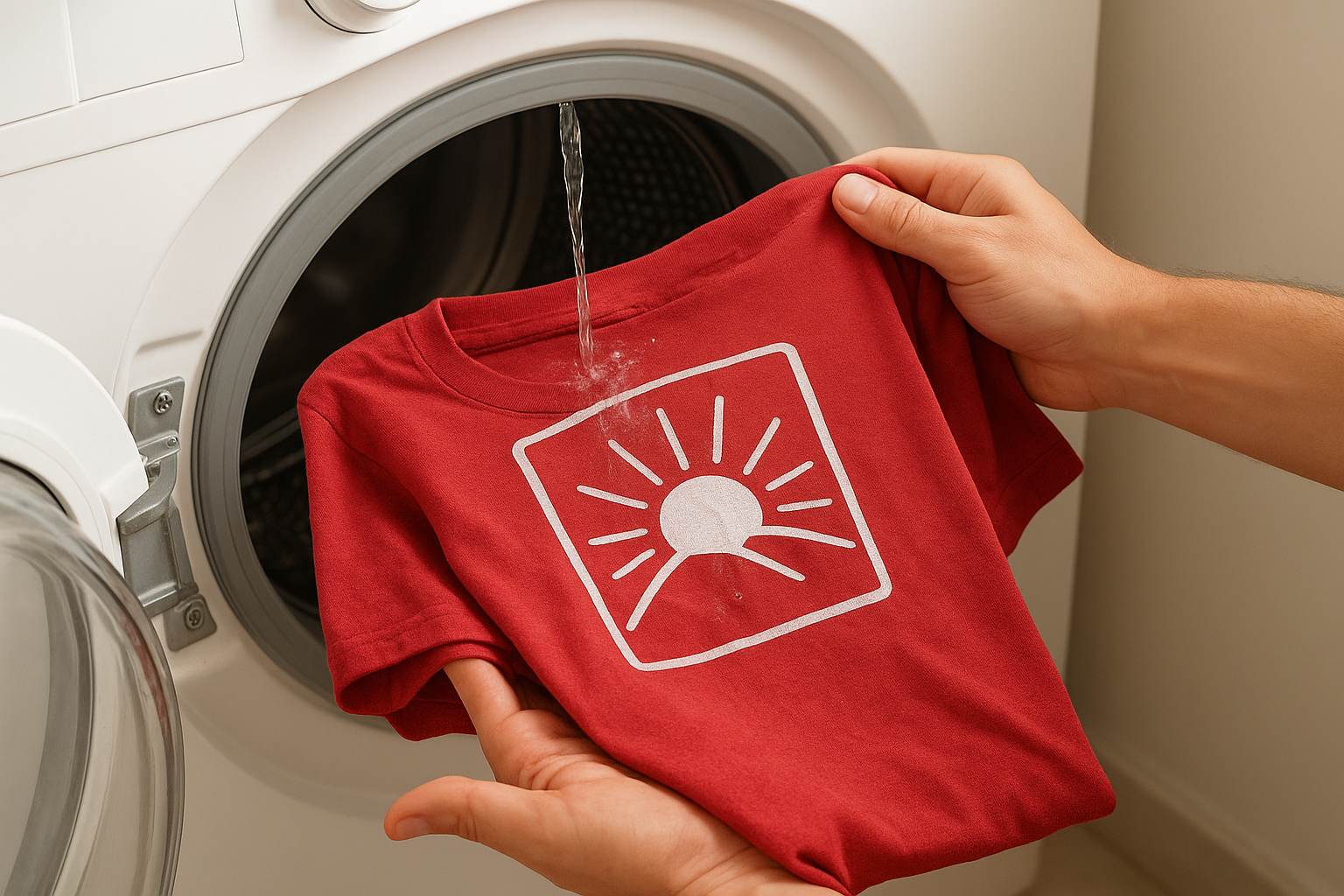 Wash and dry with care