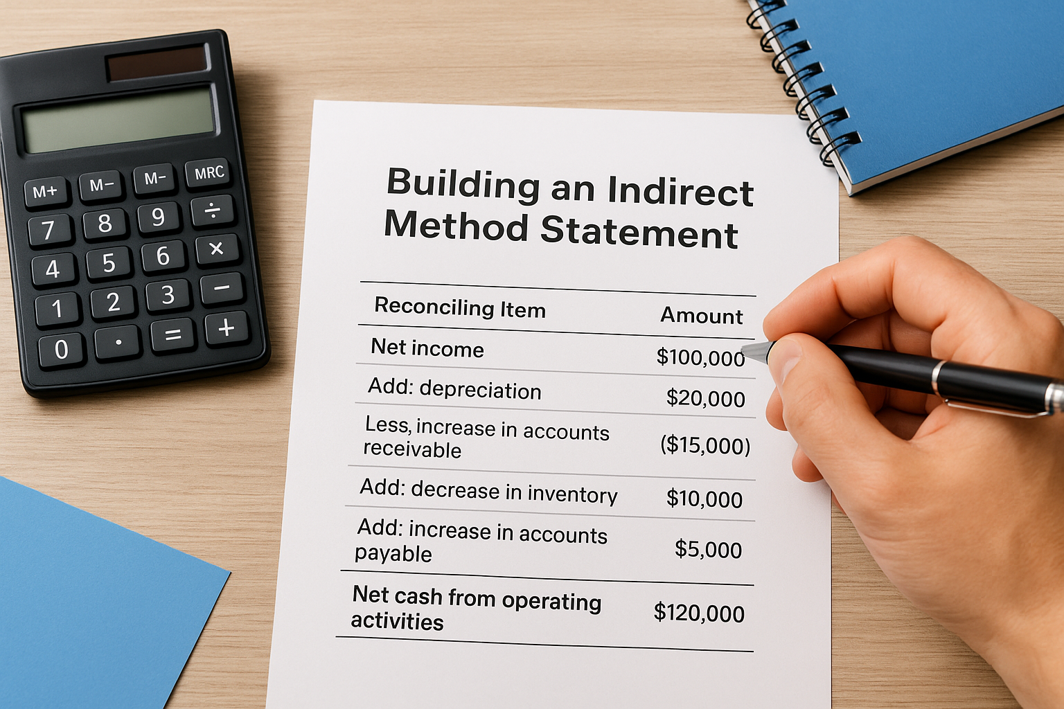 Building an Indirect Method Statement