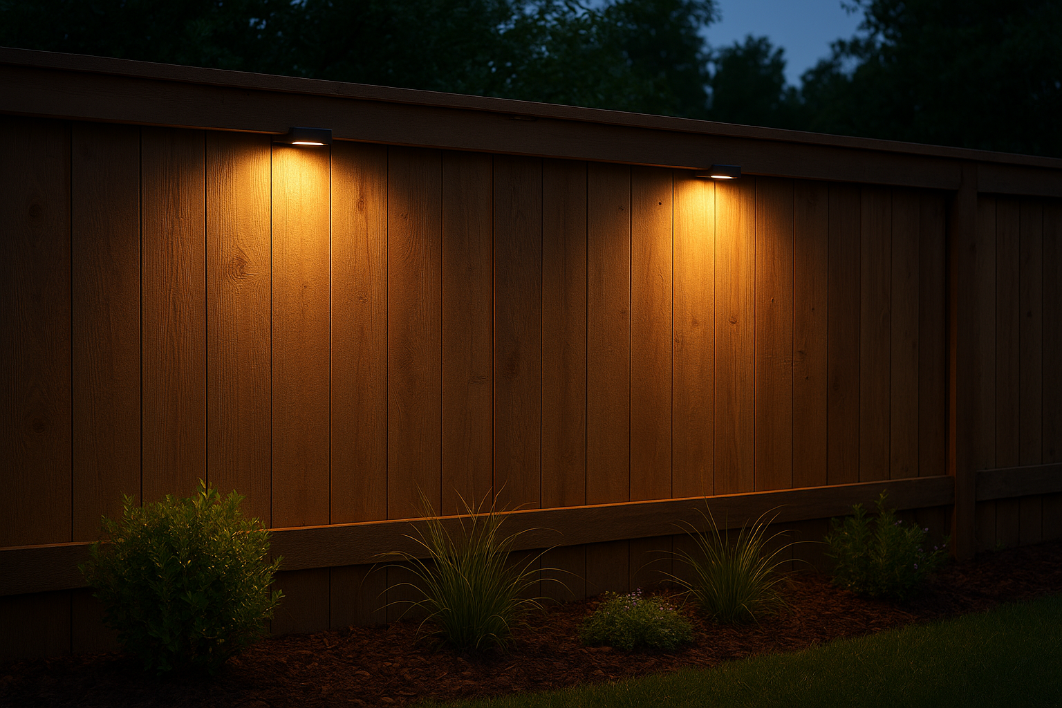 3. Under-rail downlights for a clean glow