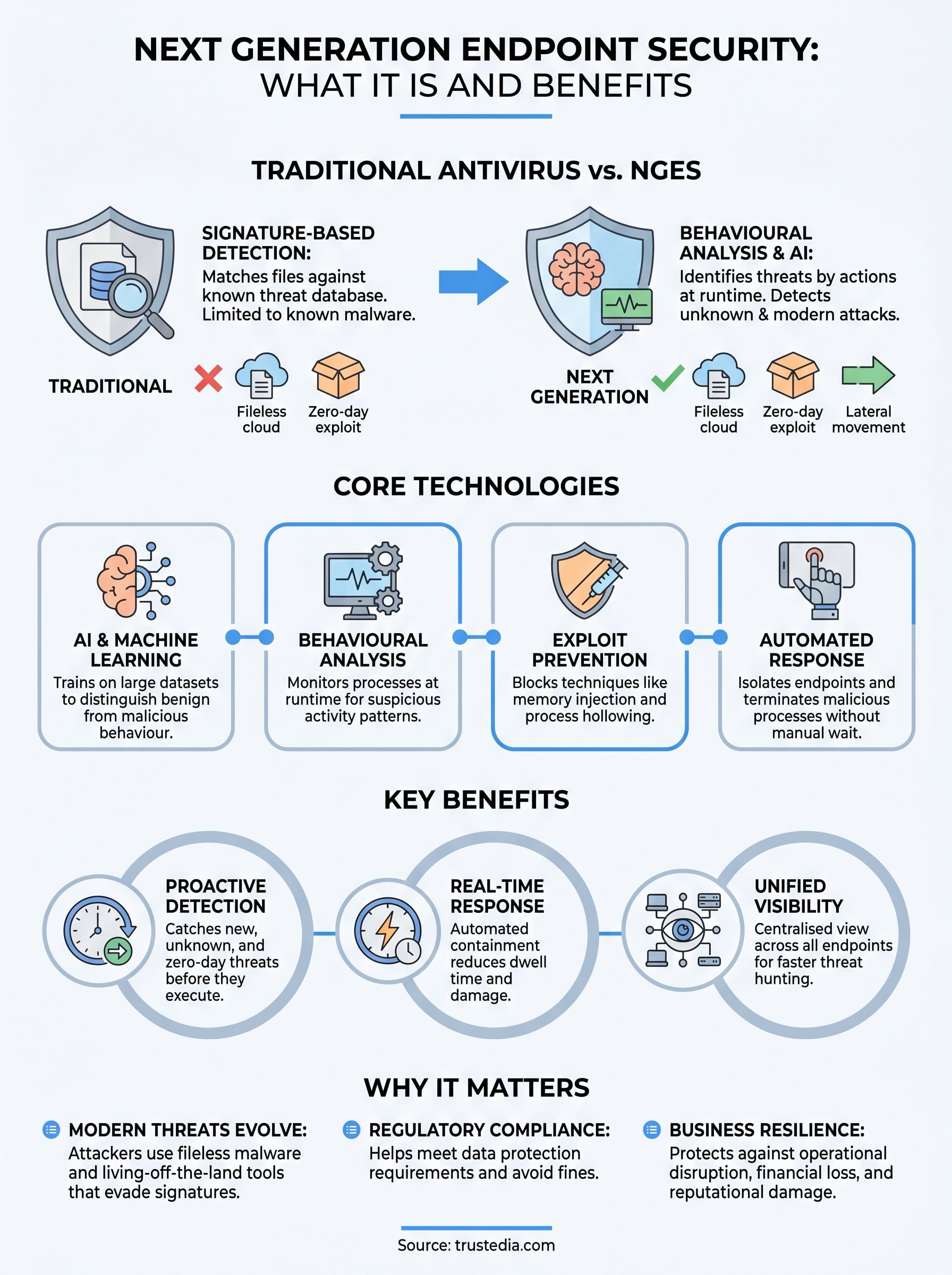next generation endpoint security infographic