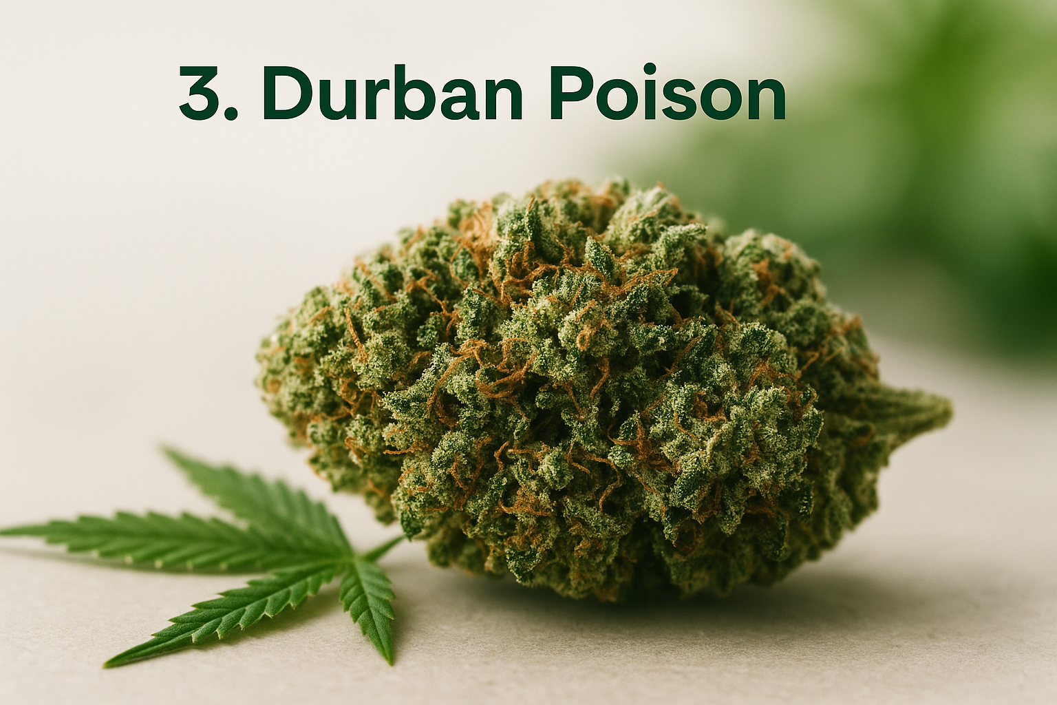 3. Durban Poison