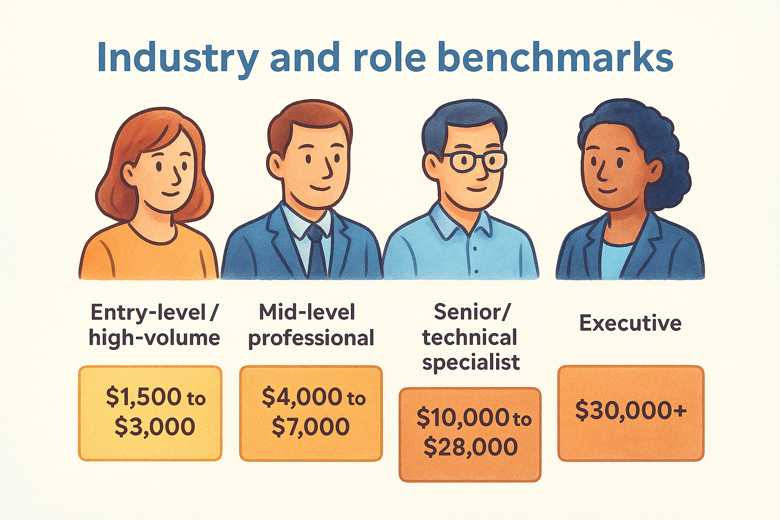 Industry and role benchmarks