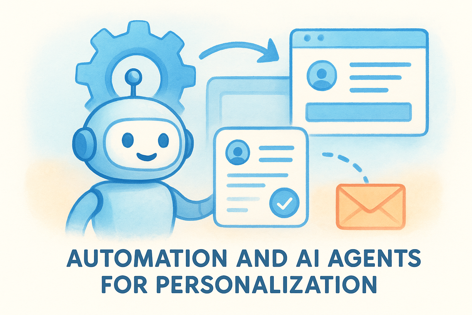 Automation and AI agents for personalization