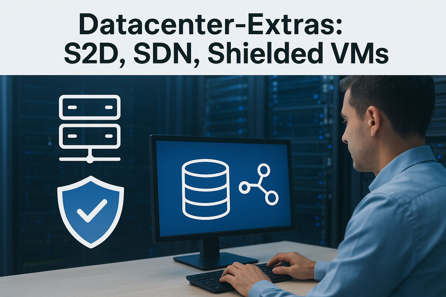 Datacenter-Extras: S2D, SDN, Shielded VMs