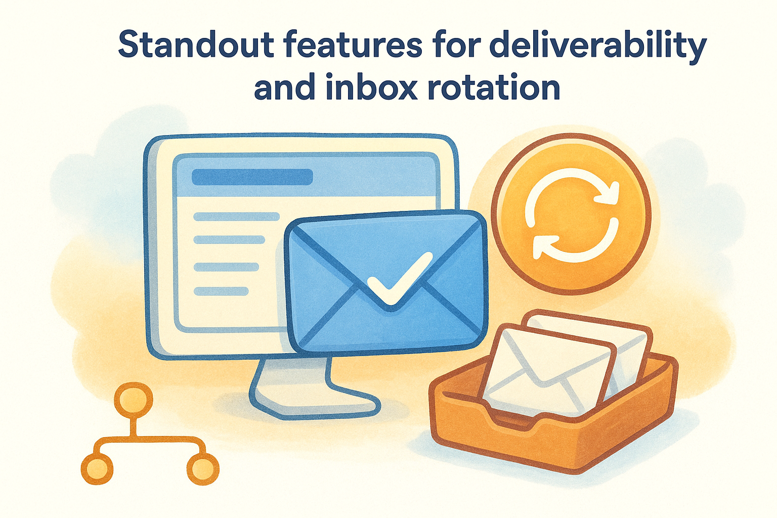 Standout features for deliverability and inbox rotation