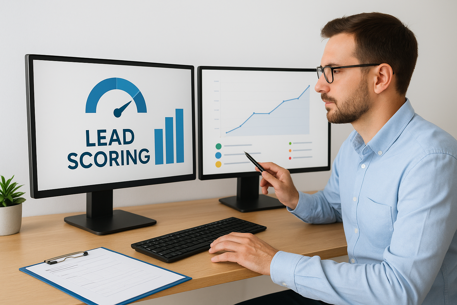 8. Use intent signals and lead scoring to focus on buyers