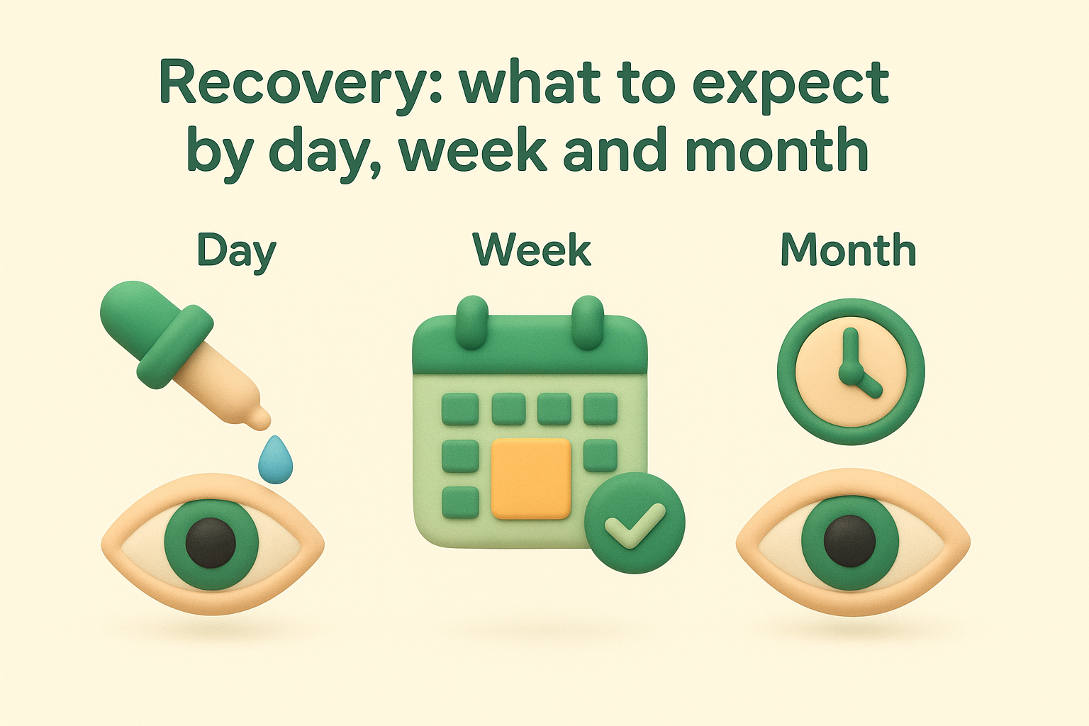 Recovery: what to expect by day, week and month