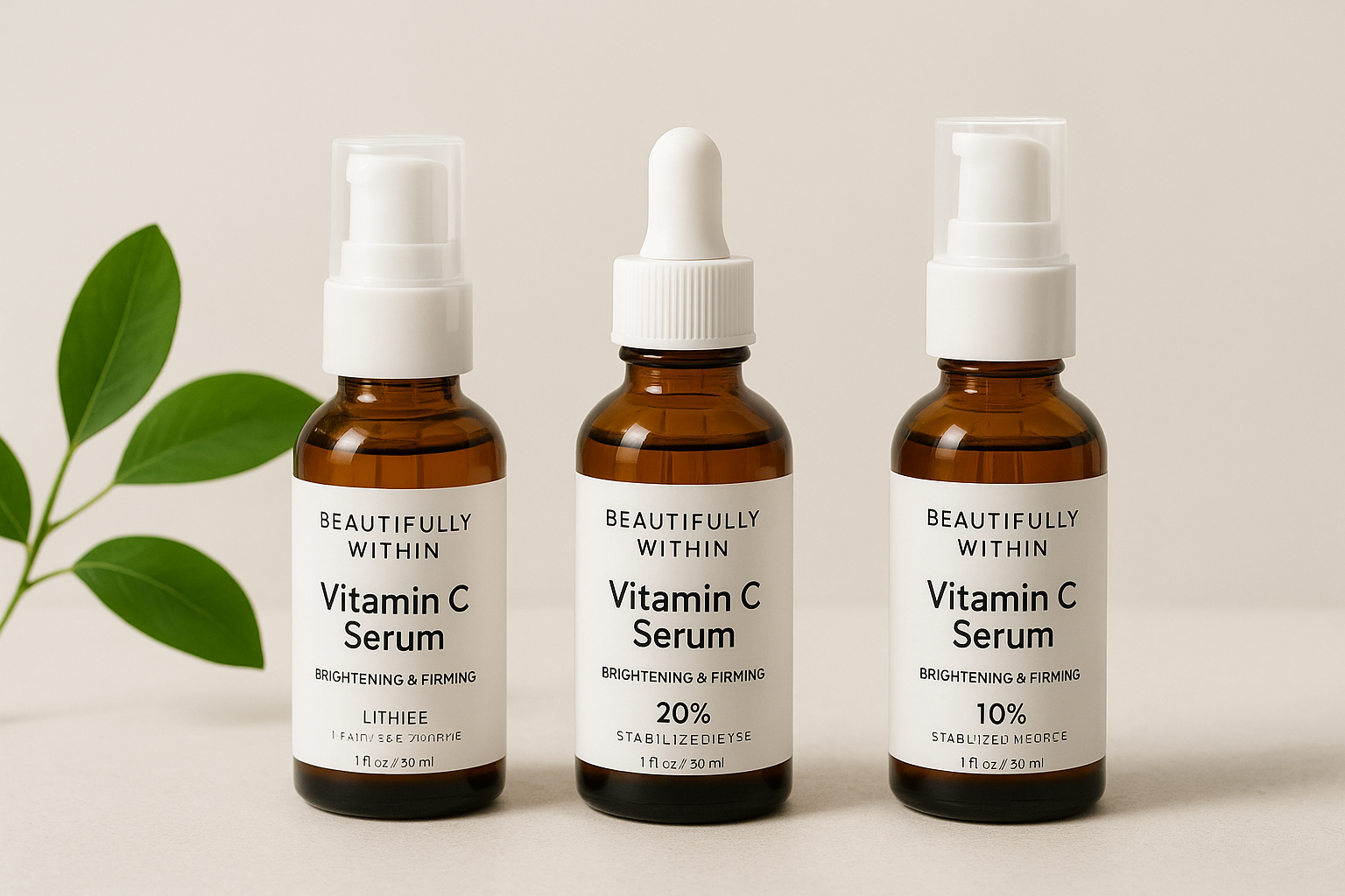 1. Beautifully Within Vitamin C Serum Collection