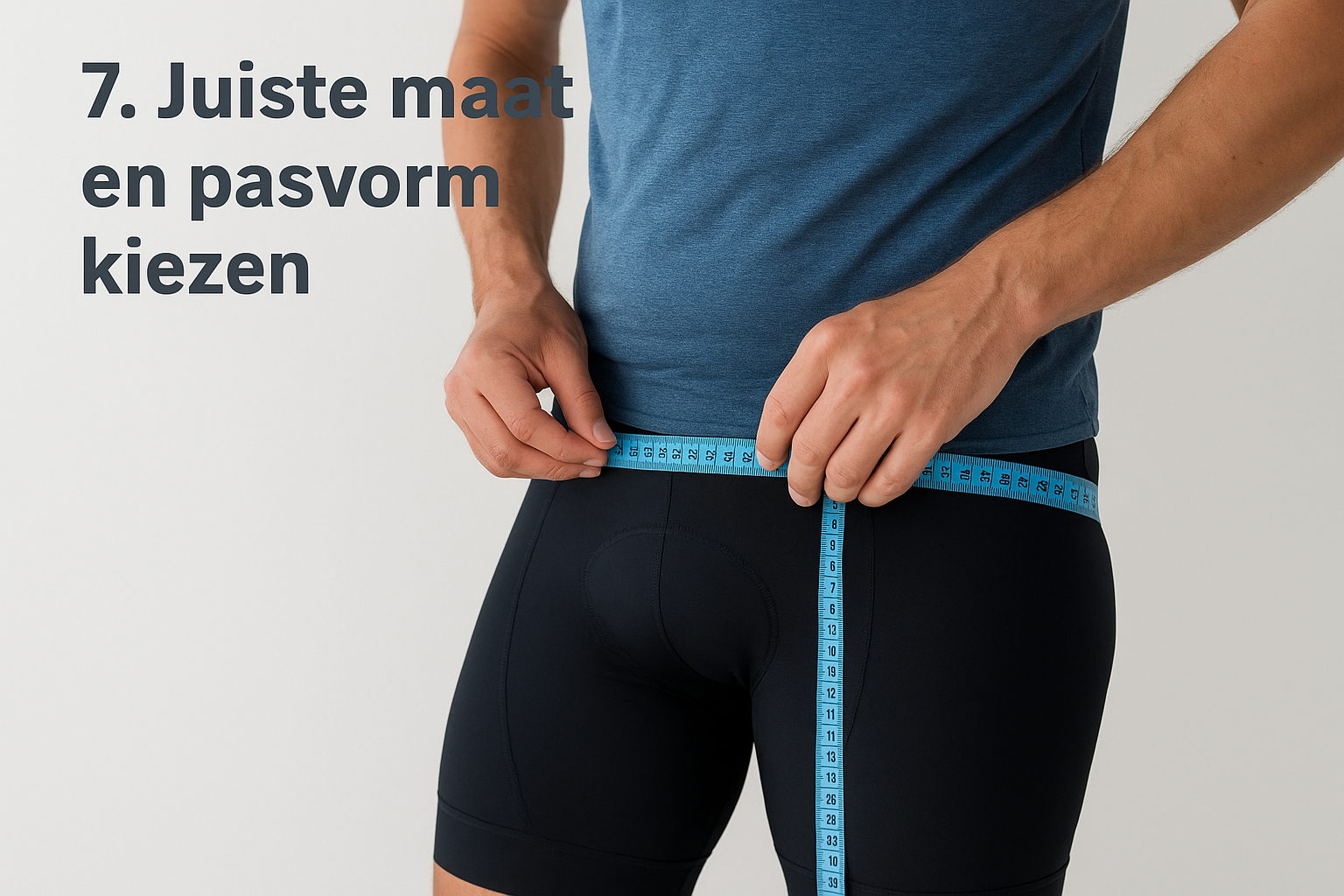 7. Juiste maat en pasvorm kiezen
