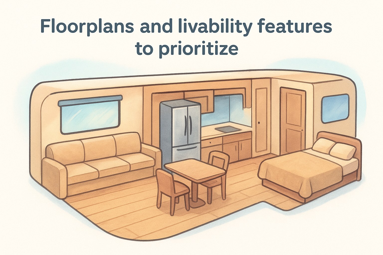 Floorplans and livability features to prioritize