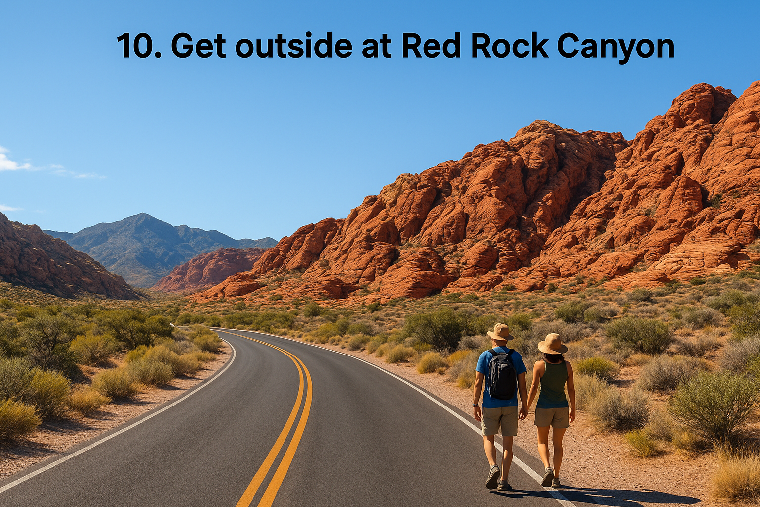 10. Get outside at Red Rock Canyon