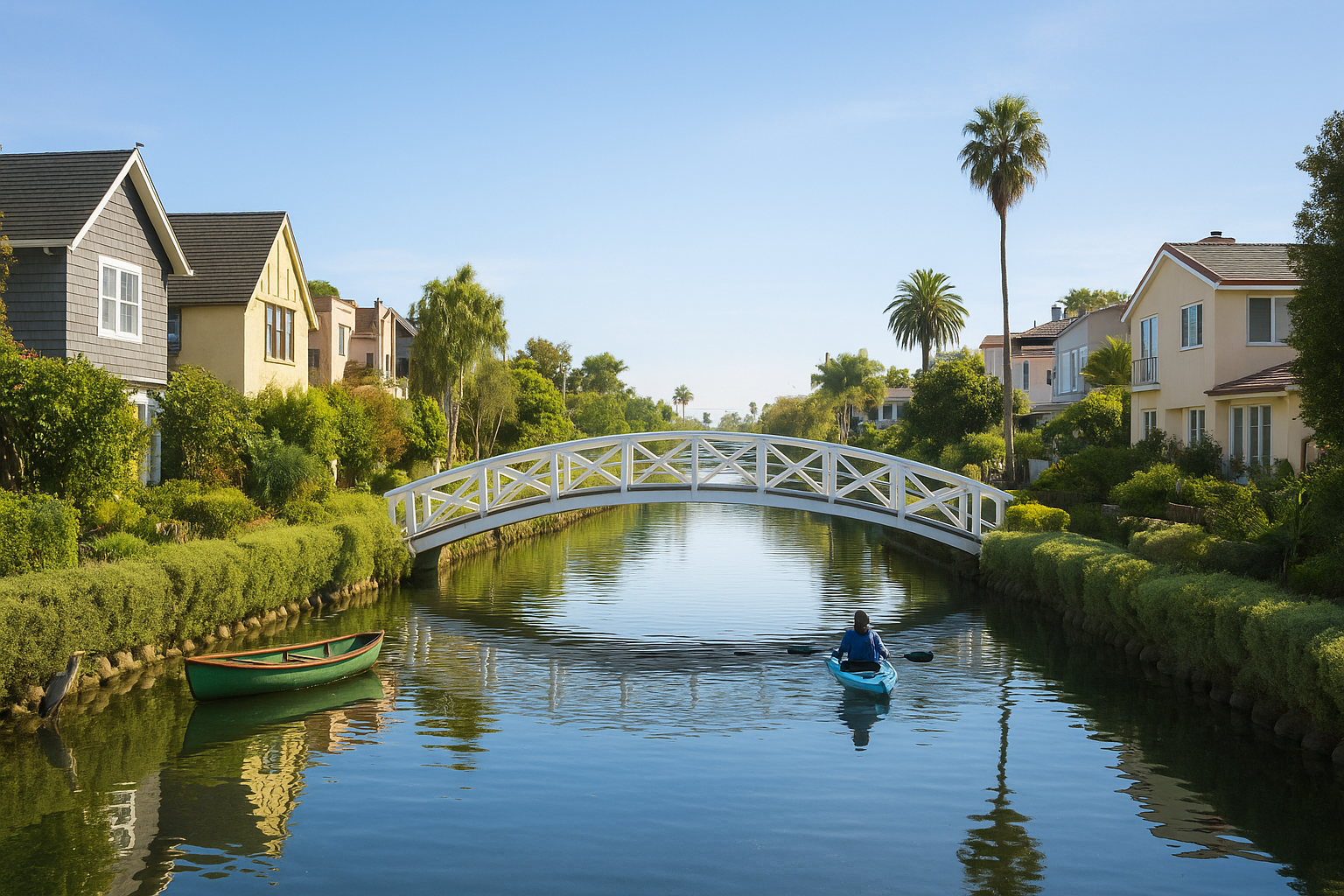5. Explore the Venice Canals Historic District
