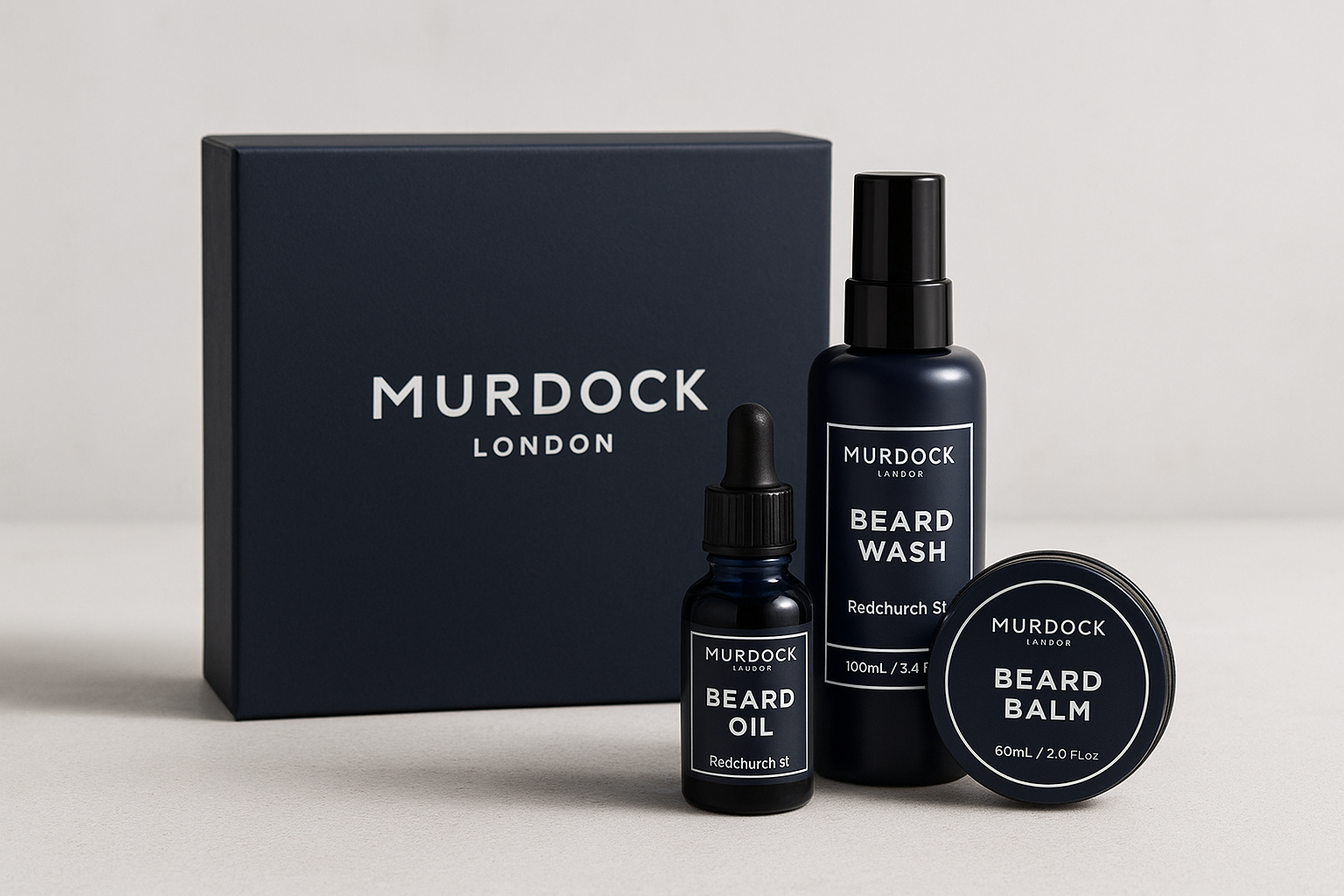 6. Murdock London Redchurch St. beard set