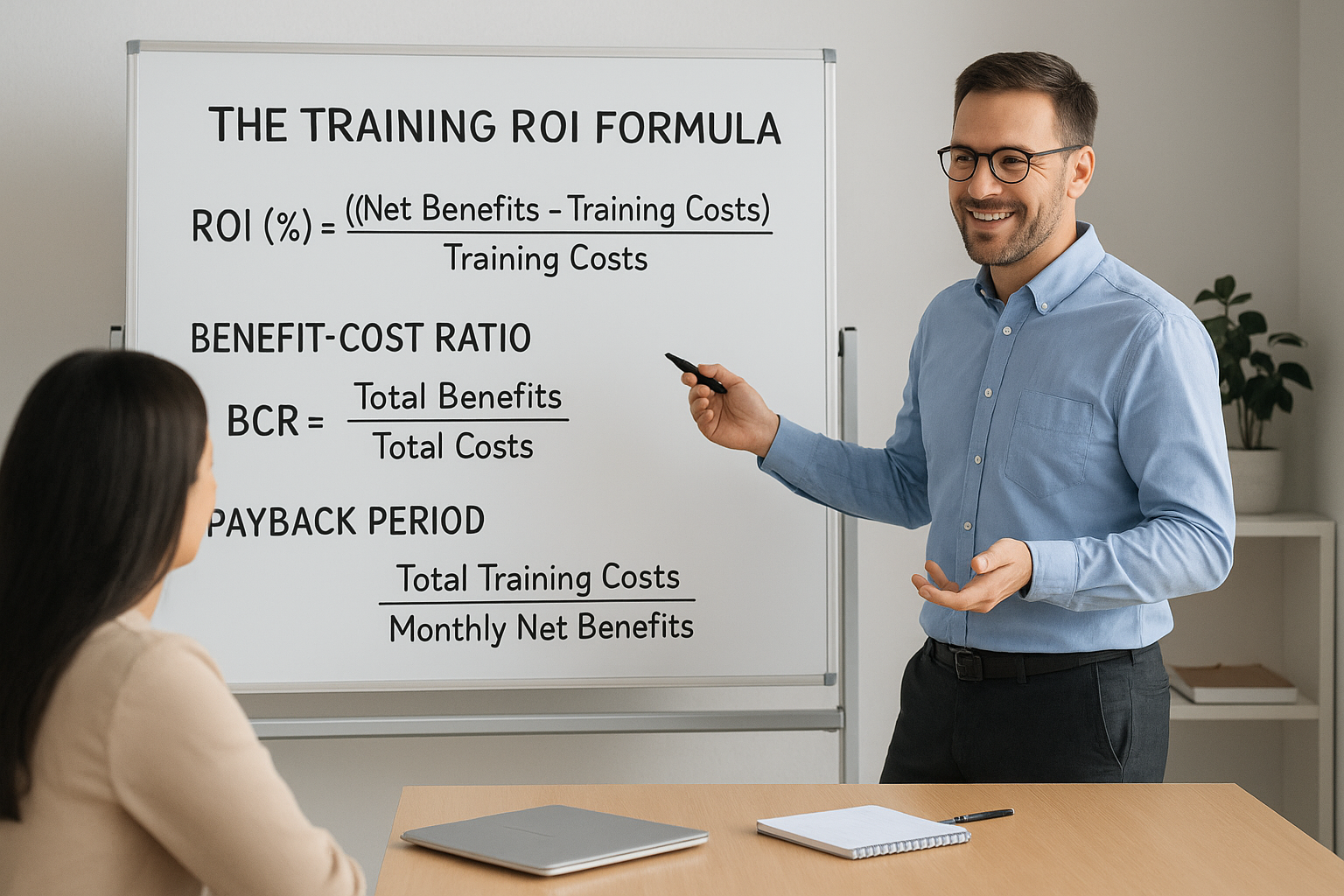 The training ROI formula and key variations