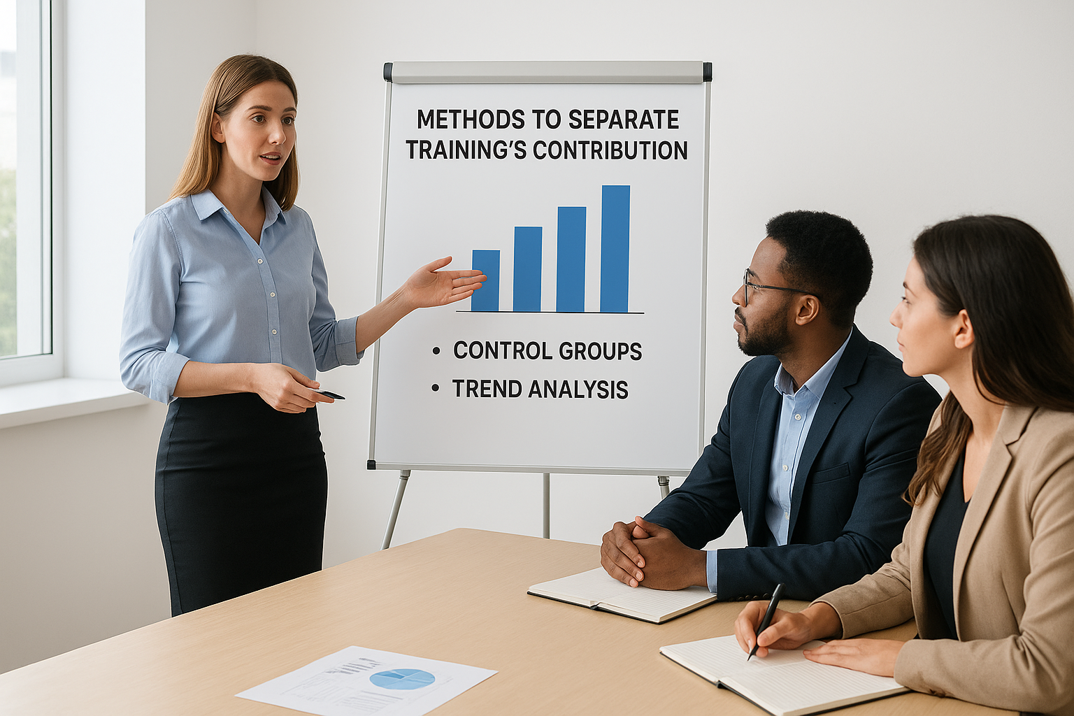 Methods to separate training's contribution