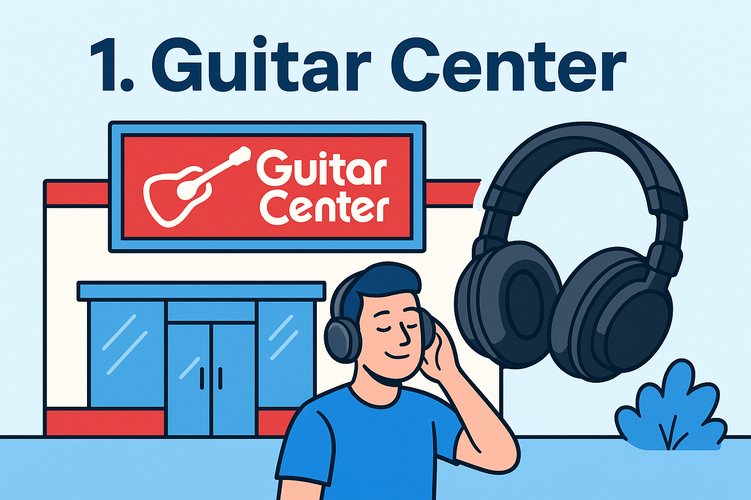 1. Guitar Center