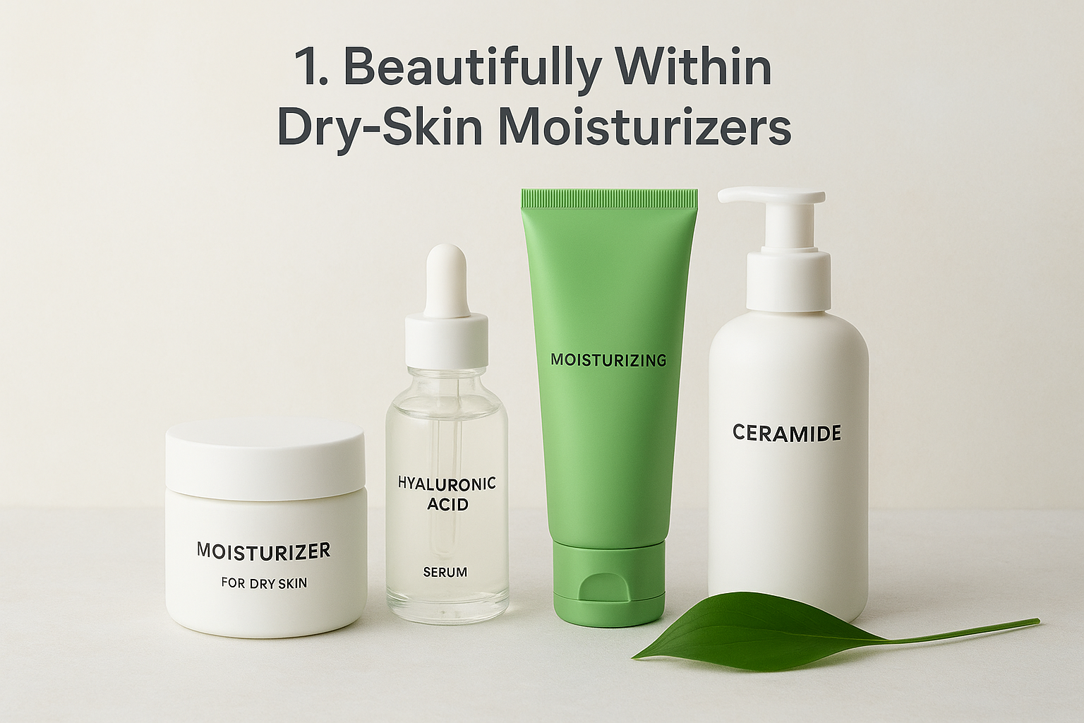 1. Beautifully Within Dry-Skin Moisturizers