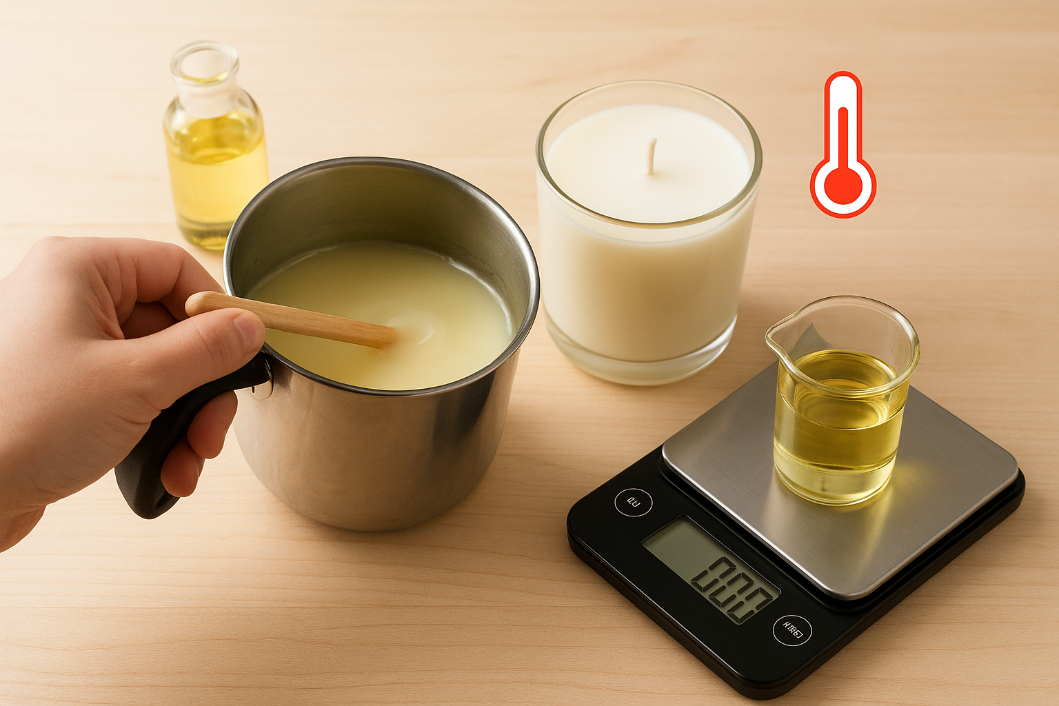 4. Dial in fragrance load, temps, and mixing