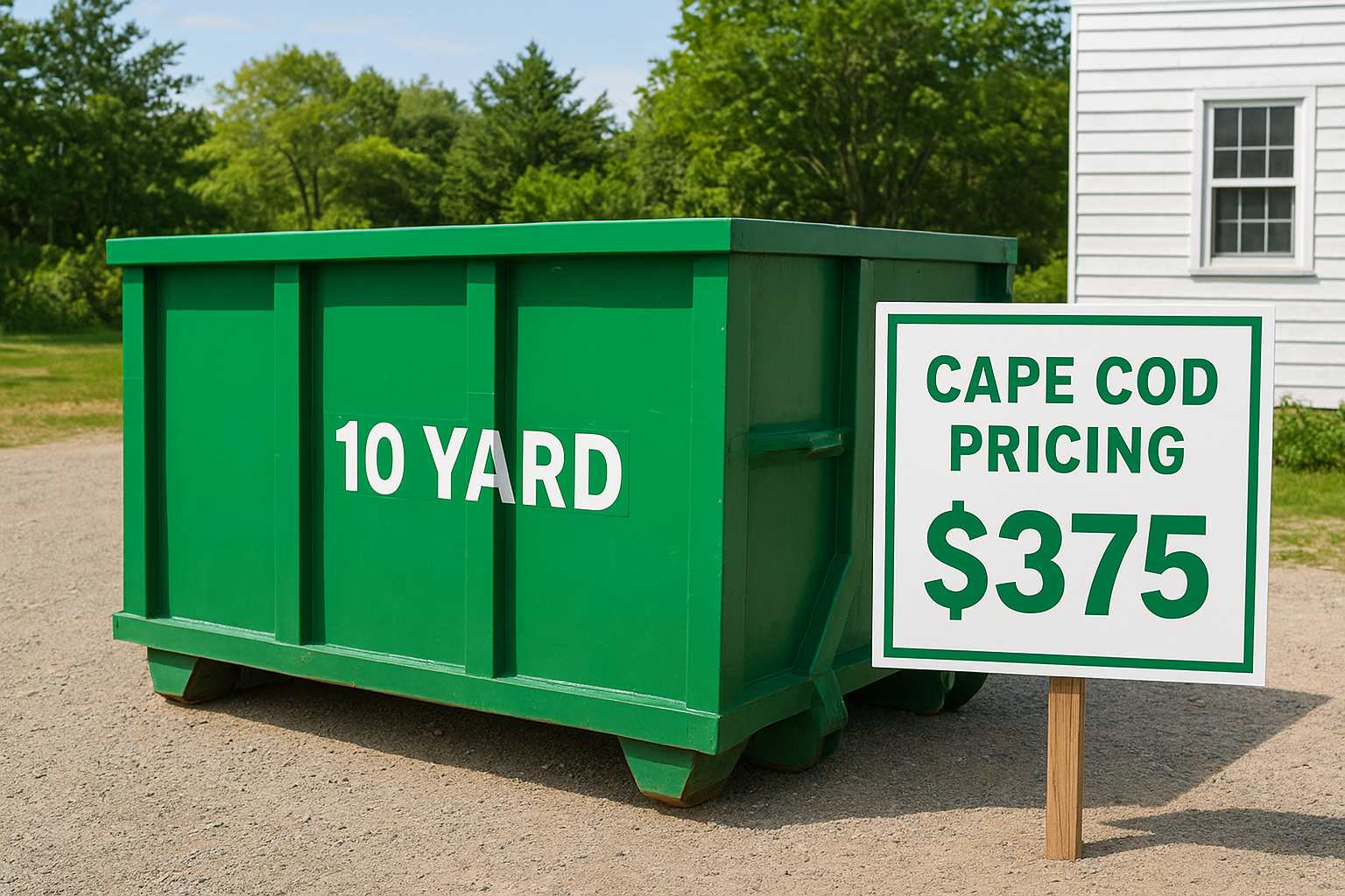Cape Cod pricing specifics