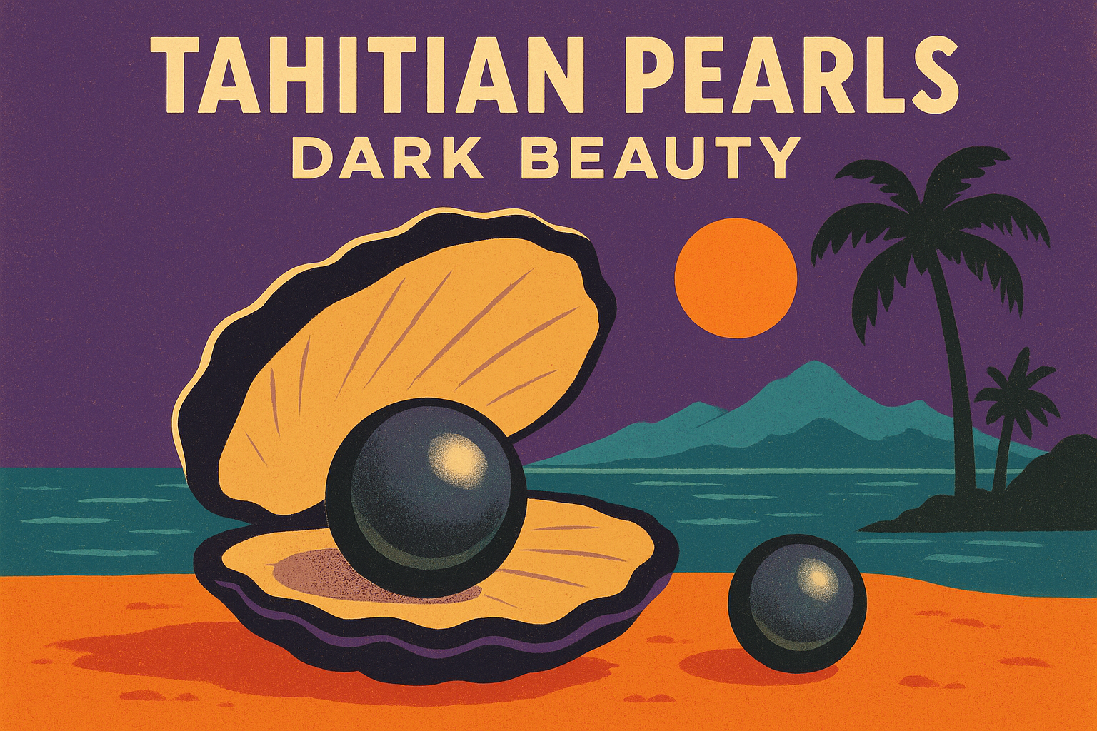 Tahitian Pearls: Dark Beauty