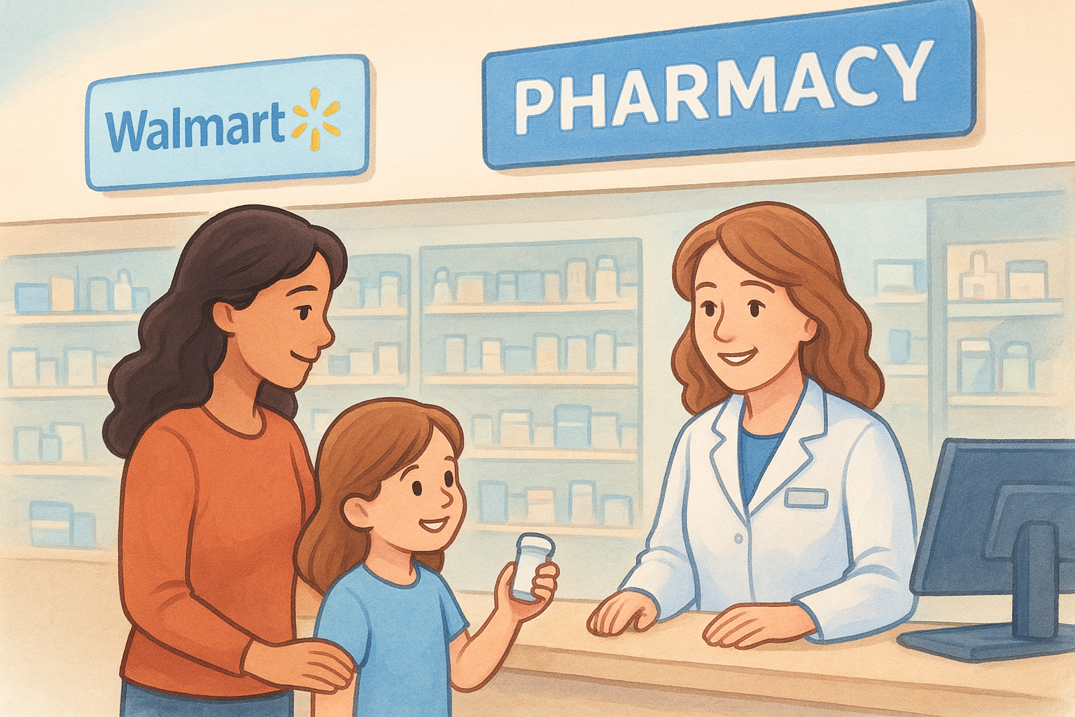 4. Walmart neighborhood pharmacy