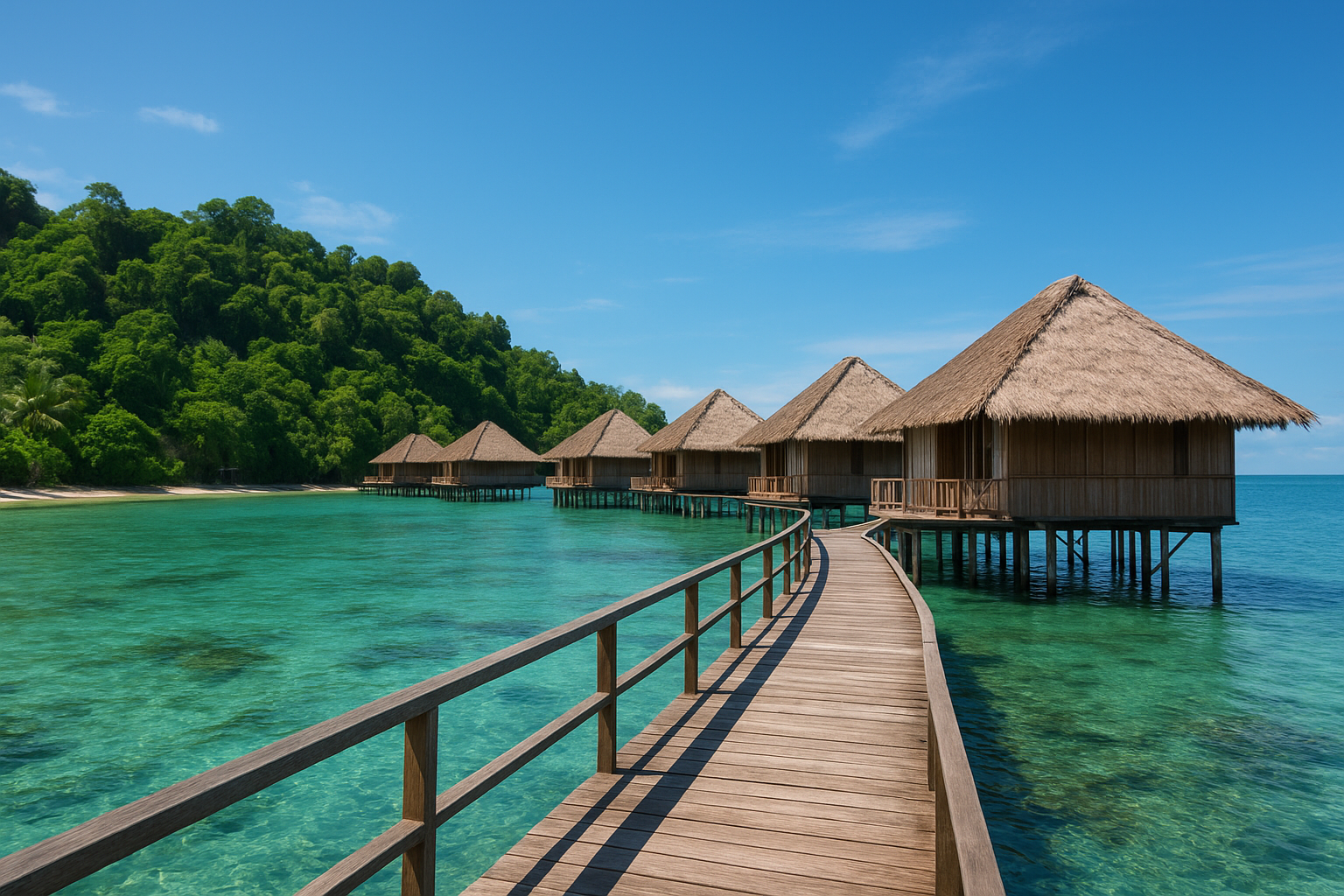 3. Telunas Private Island, Indonesia