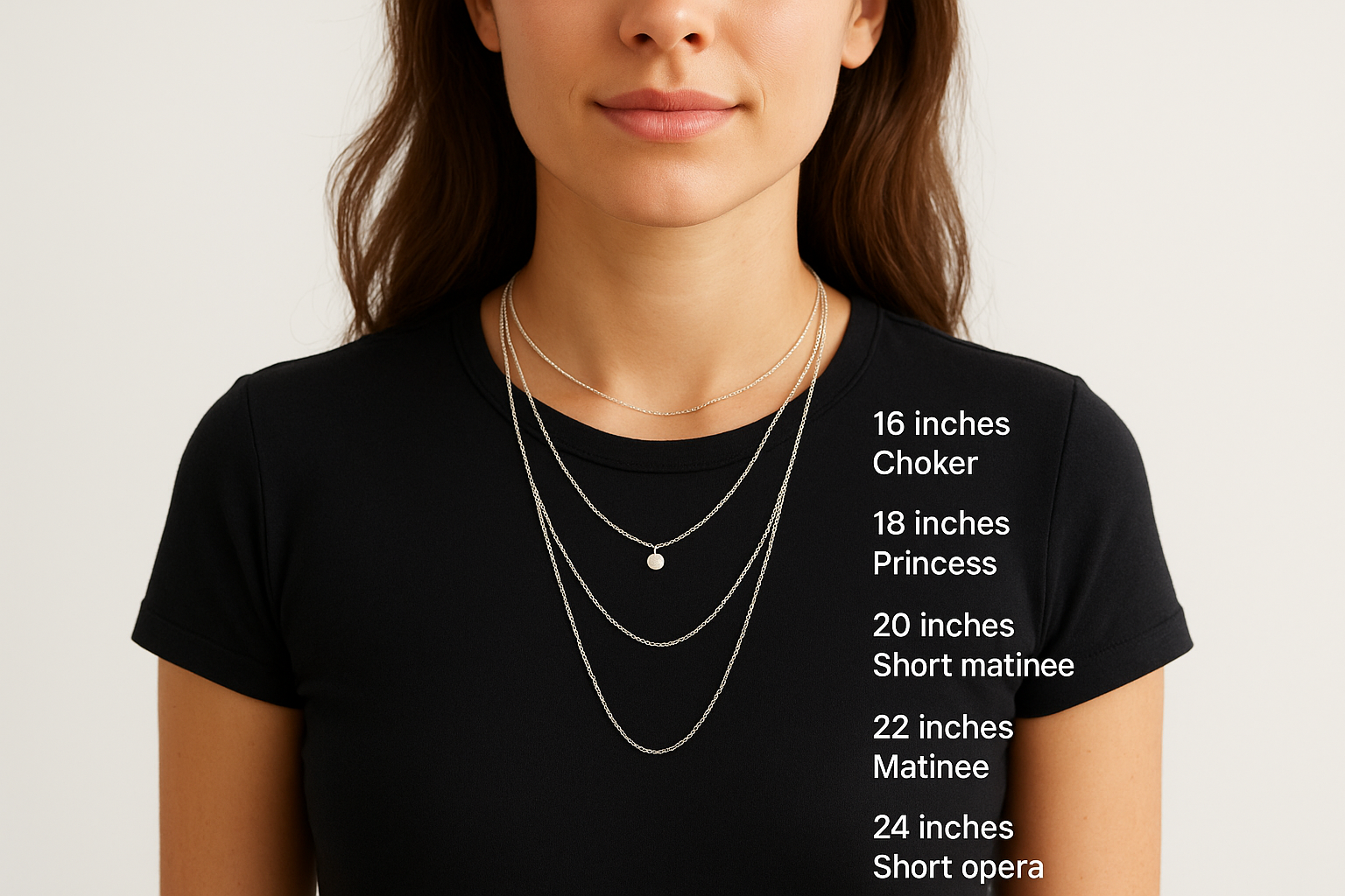 Standard length positions for women
