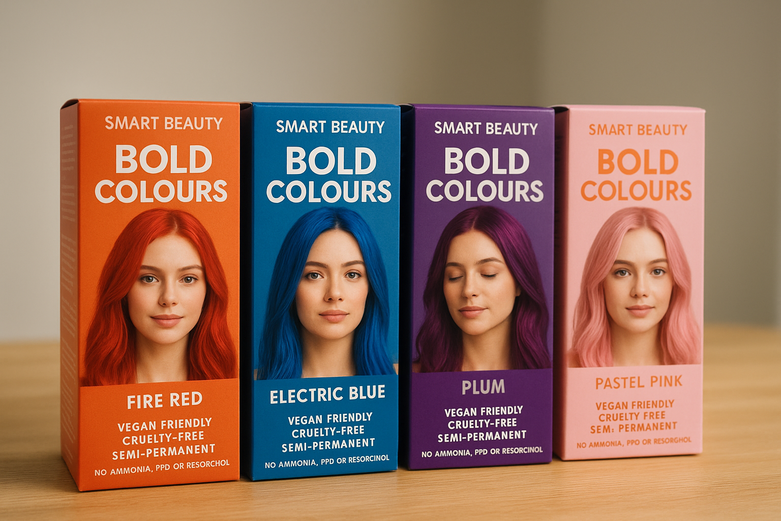 1. Smart Beauty Bold Colours