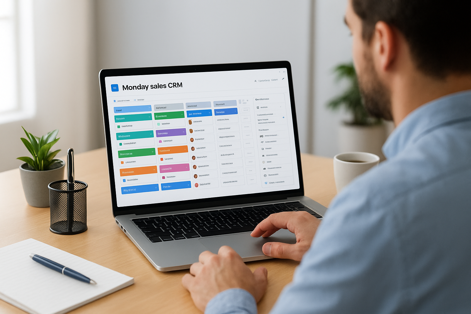 9. Monday sales CRM