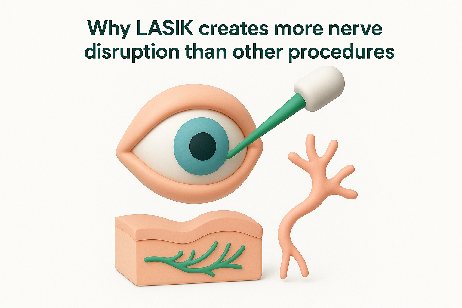Why LASIK creates more nerve disruption than other procedures