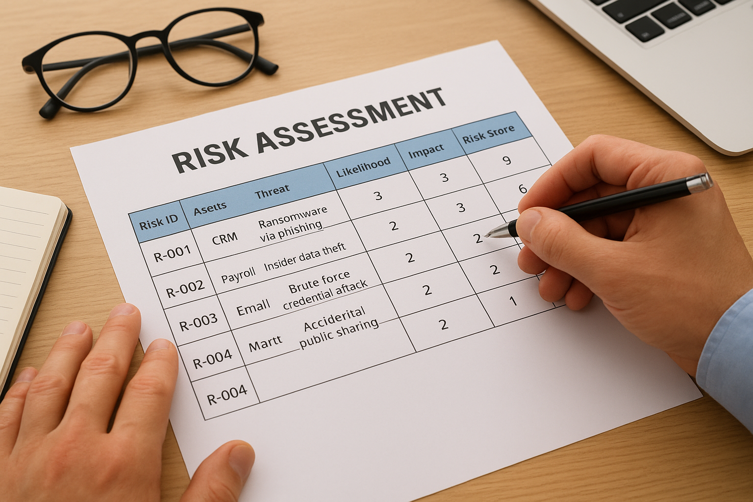 Apply your scoring matrix