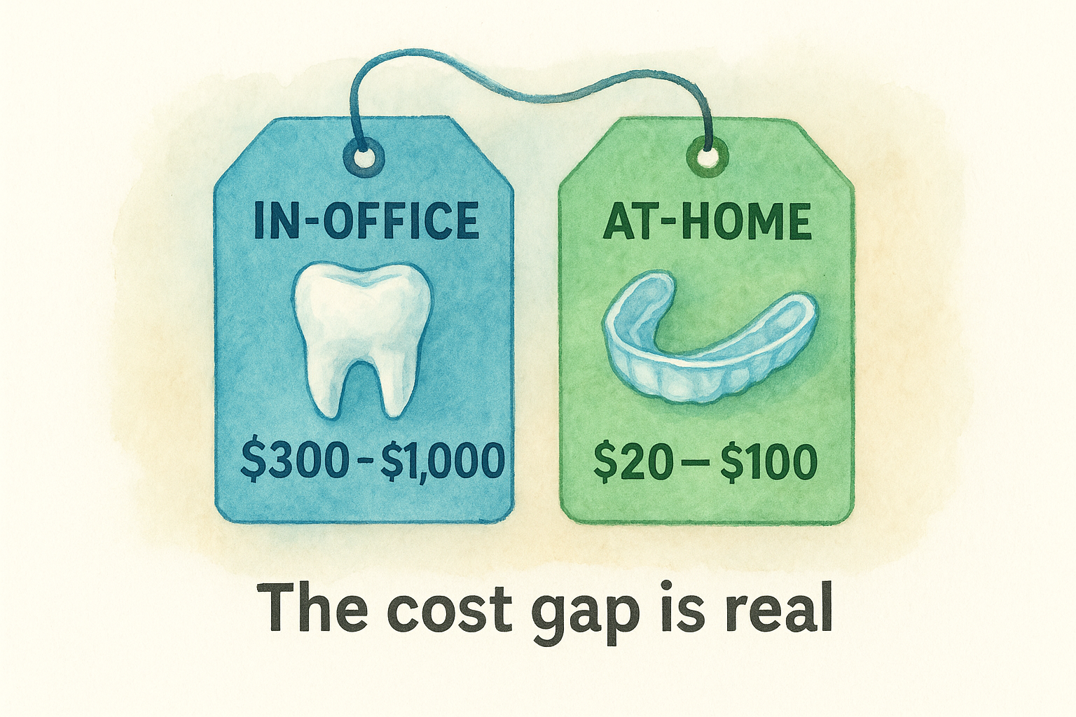The cost gap is real