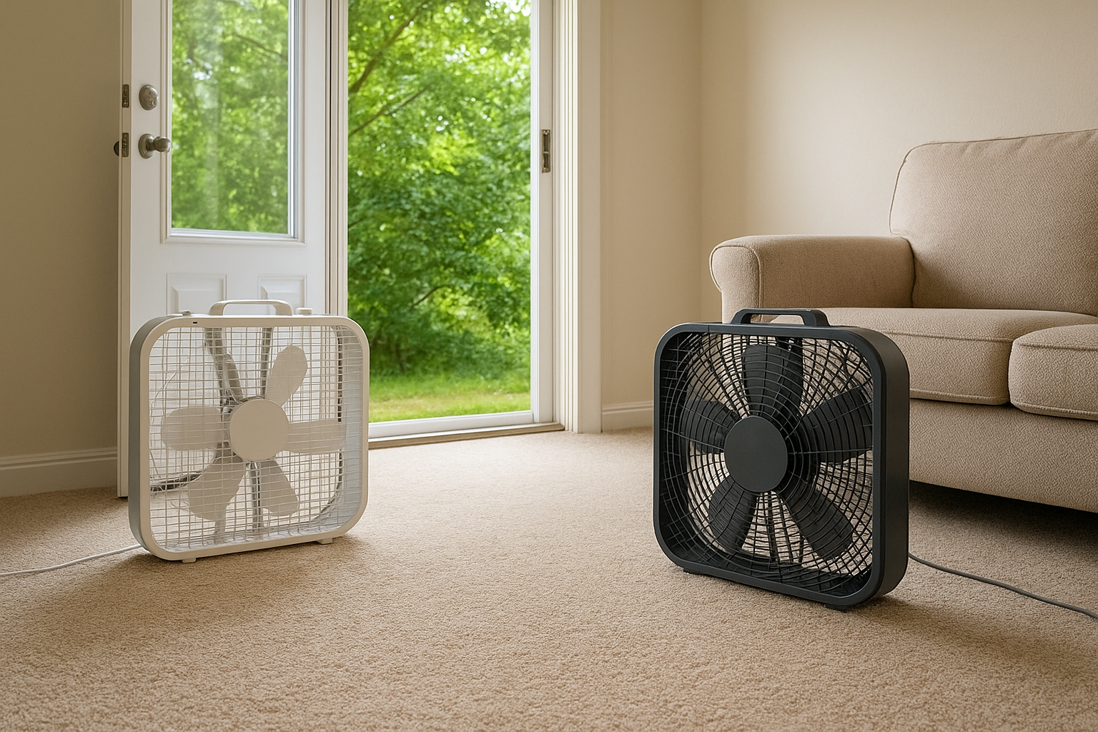 Increase airflow immediately