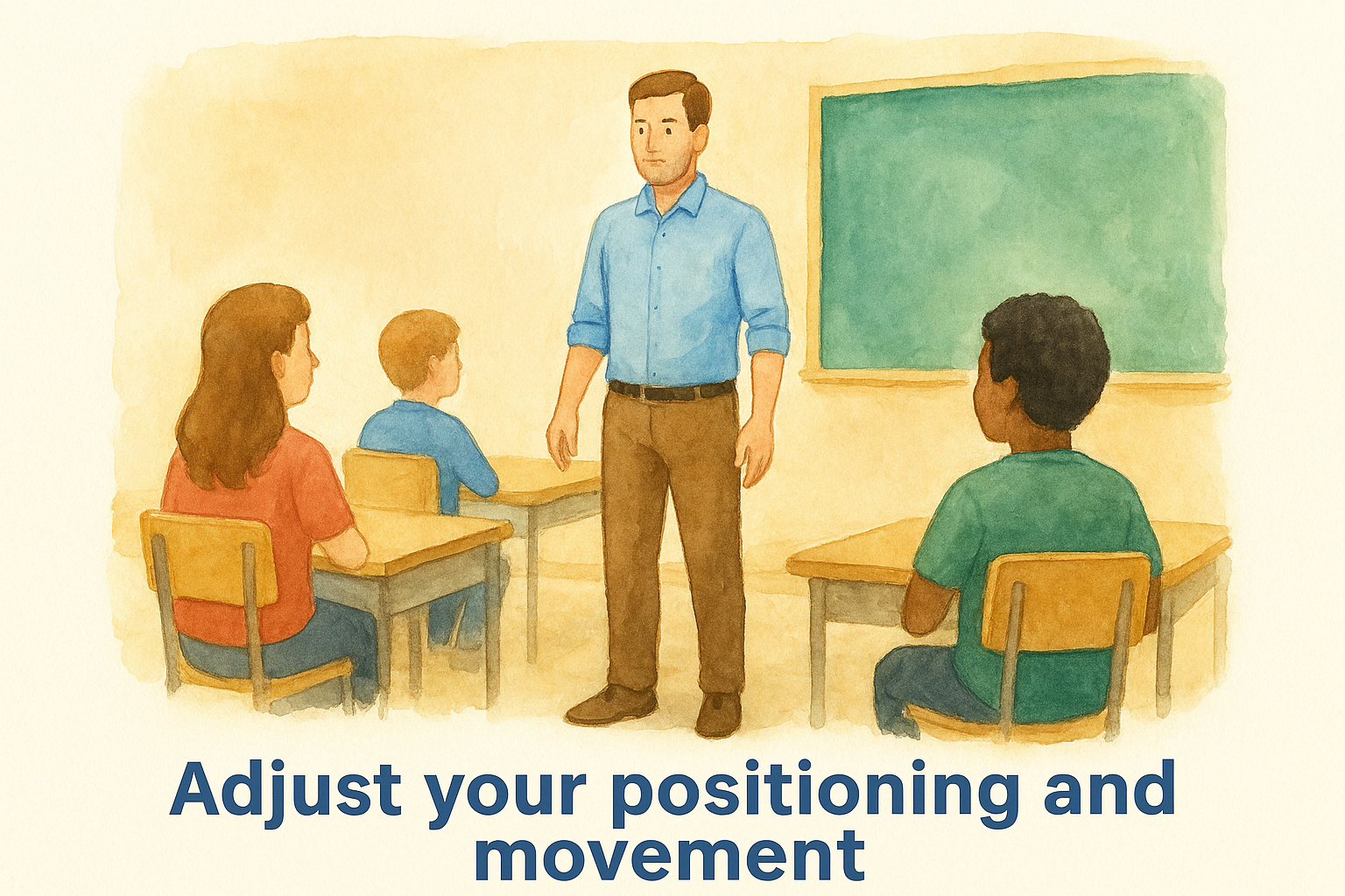 Adjust your positioning and movement