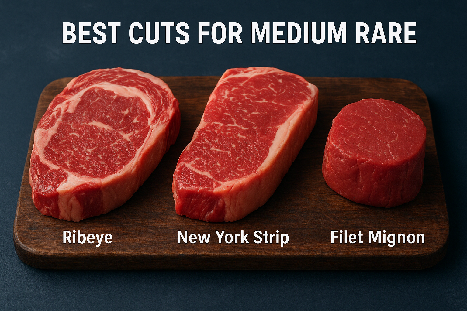 Best cuts for medium rare