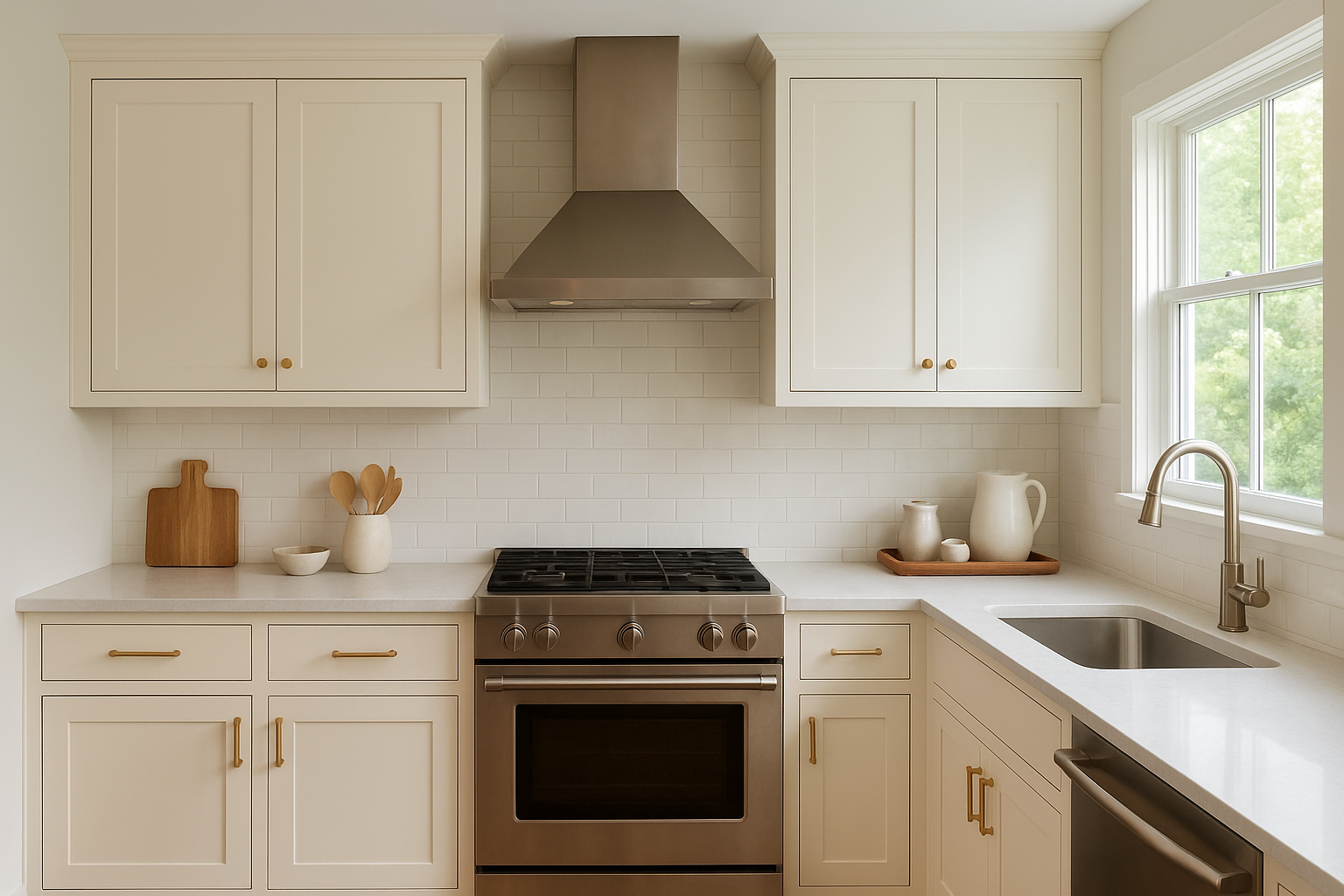 2. Shaker cabinets