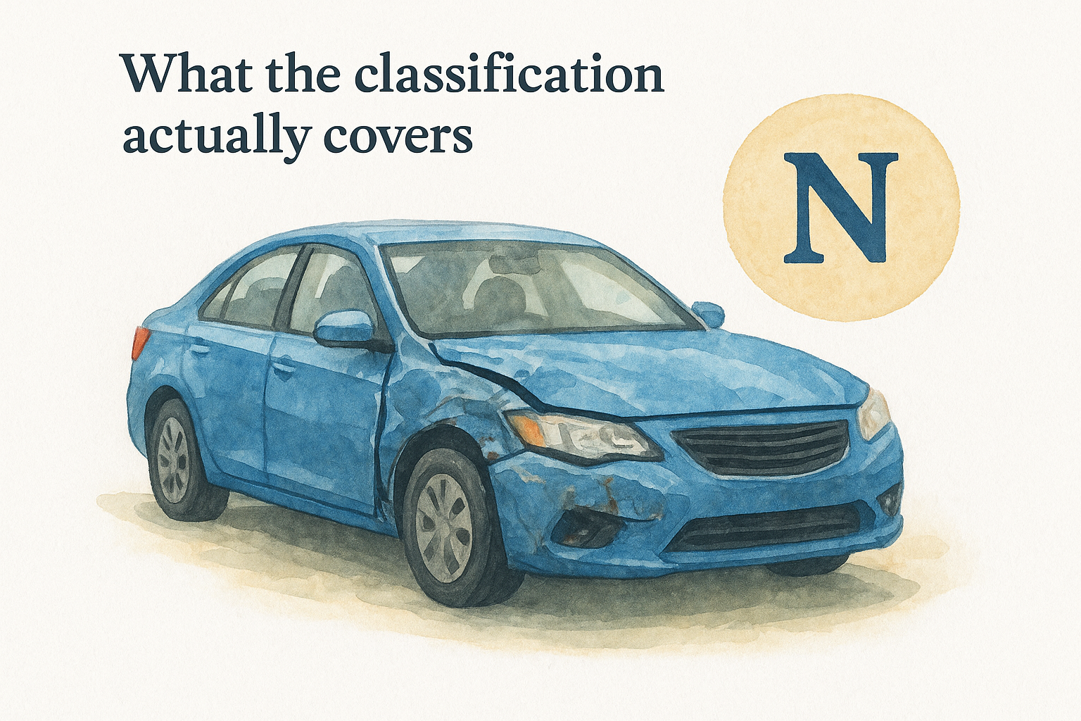 What the classification actually covers
