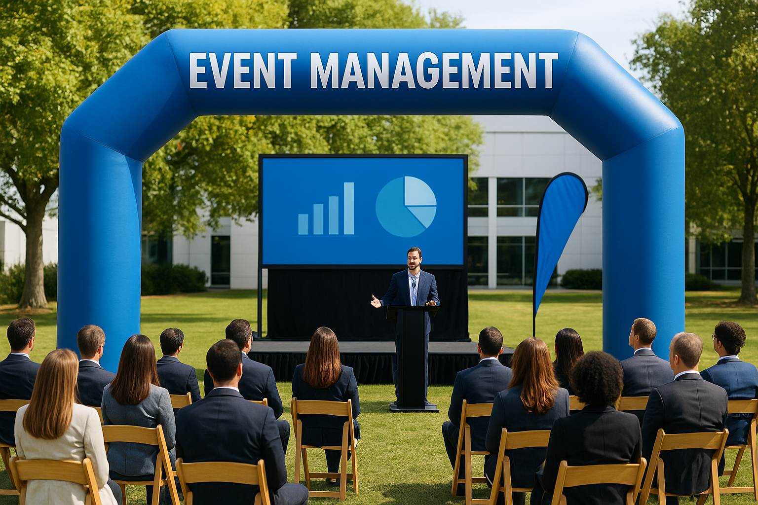 What falls under the event management umbrella